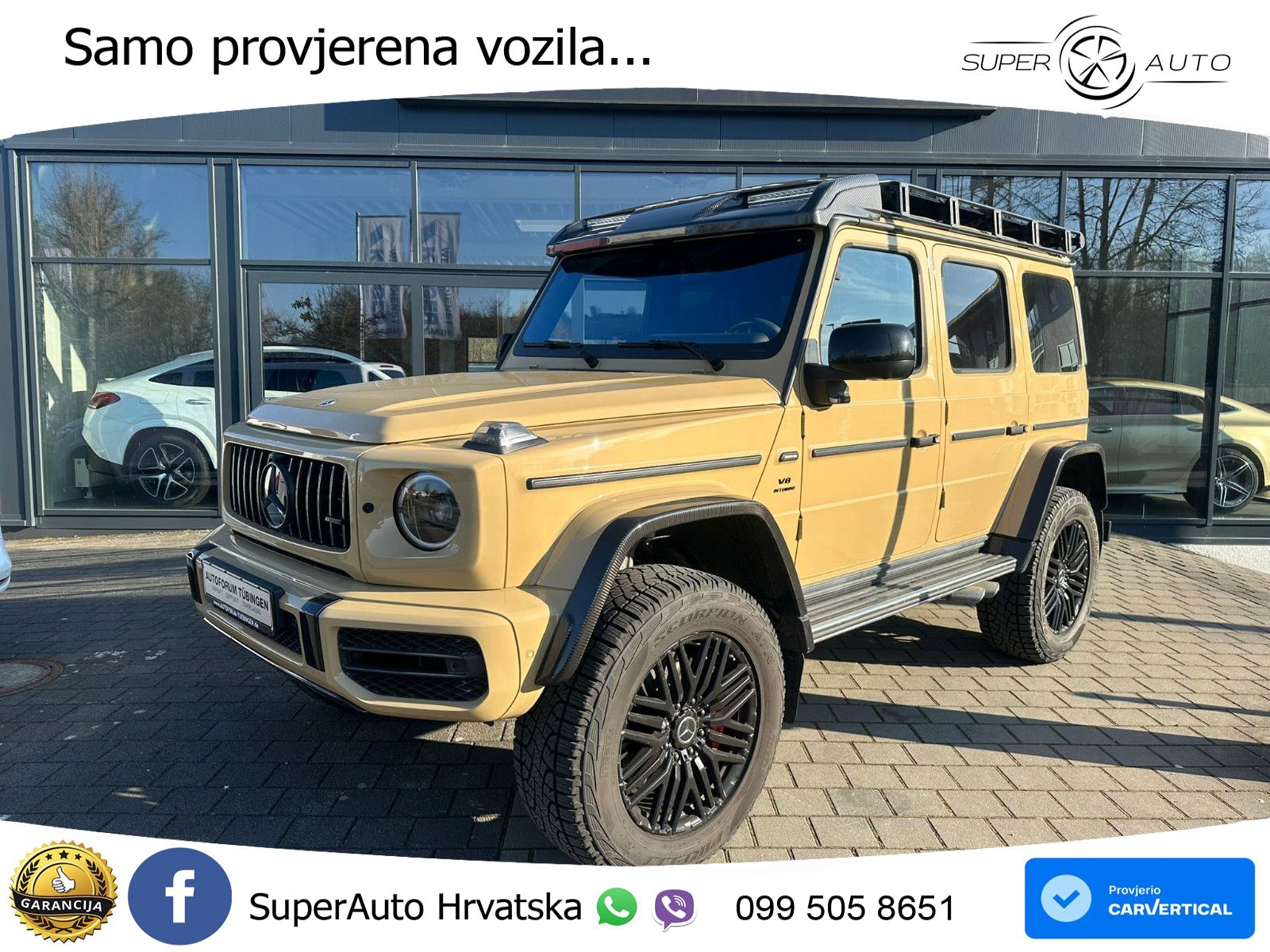 Mercedes AMG G 63 Long V8 (585 KS) 4MATIC 9G-TRONIC AMG SPEEDSHIFT PLUS Manufaktur LED+GR SJED+ACC