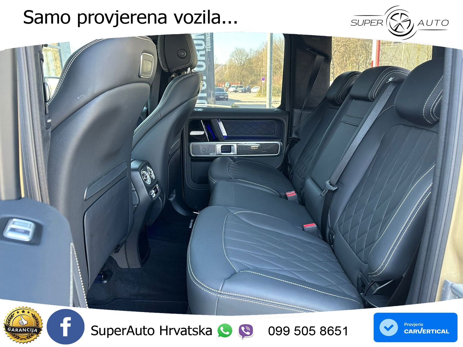Mercedes AMG G 63 Long V8 (585 KS) 4MATIC 9G-TRONIC AMG SPEEDSHIFT PLUS Manufaktur LED+GR SJED+ACC