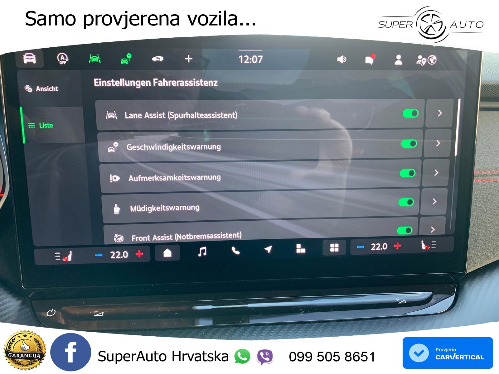 Škoda Octavia Combi RS 2.0 TSI (265 KS) DSG MATRIX+GR SJED+KAM