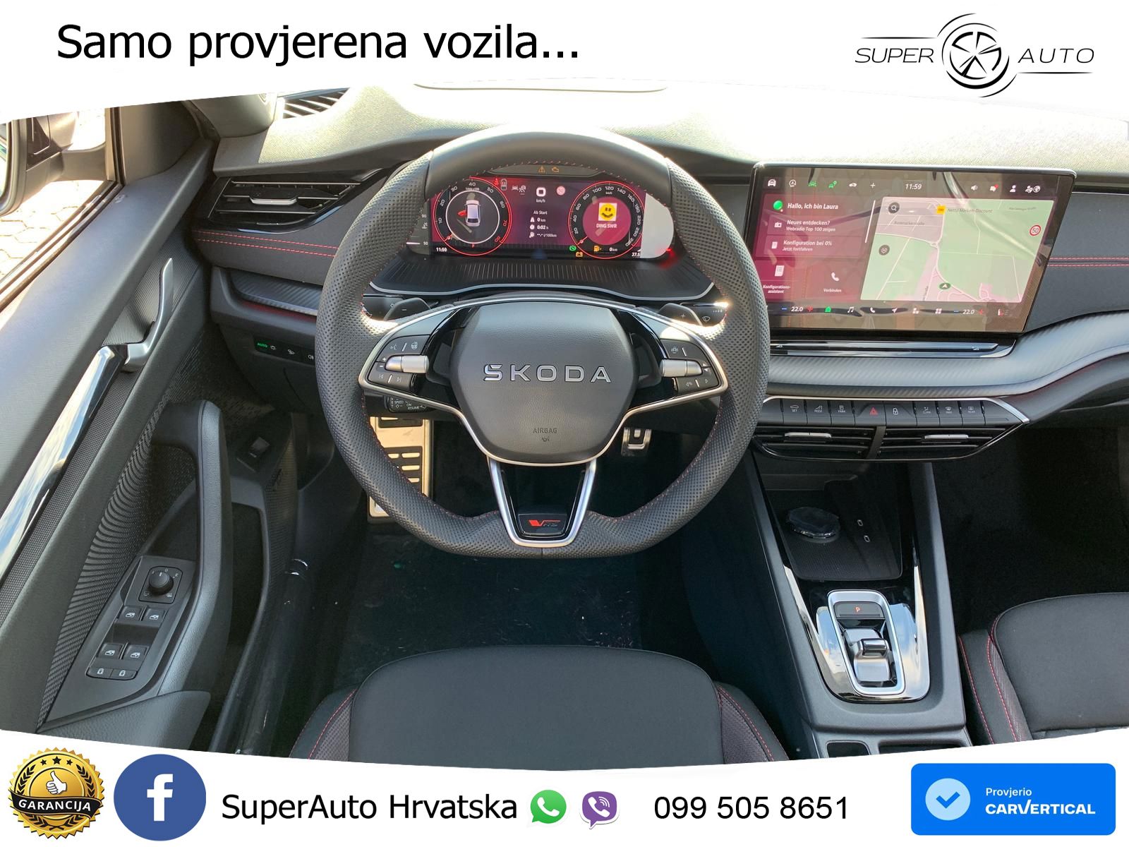 Škoda Octavia Combi RS 2.0 TSI (265 KS) DSG MATRIX+GR SJED+KAM