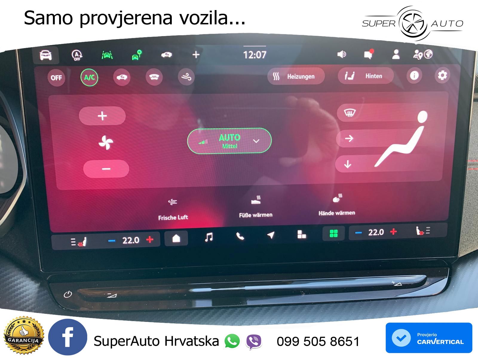 Škoda Octavia Combi RS 2.0 TSI (265 KS) DSG MATRIX+GR SJED+KAM