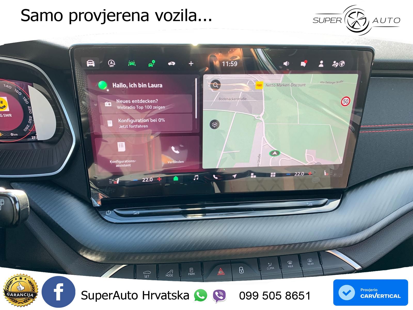 Škoda Octavia Combi RS 2.0 TSI (265 KS) DSG MATRIX+GR SJED+KAM