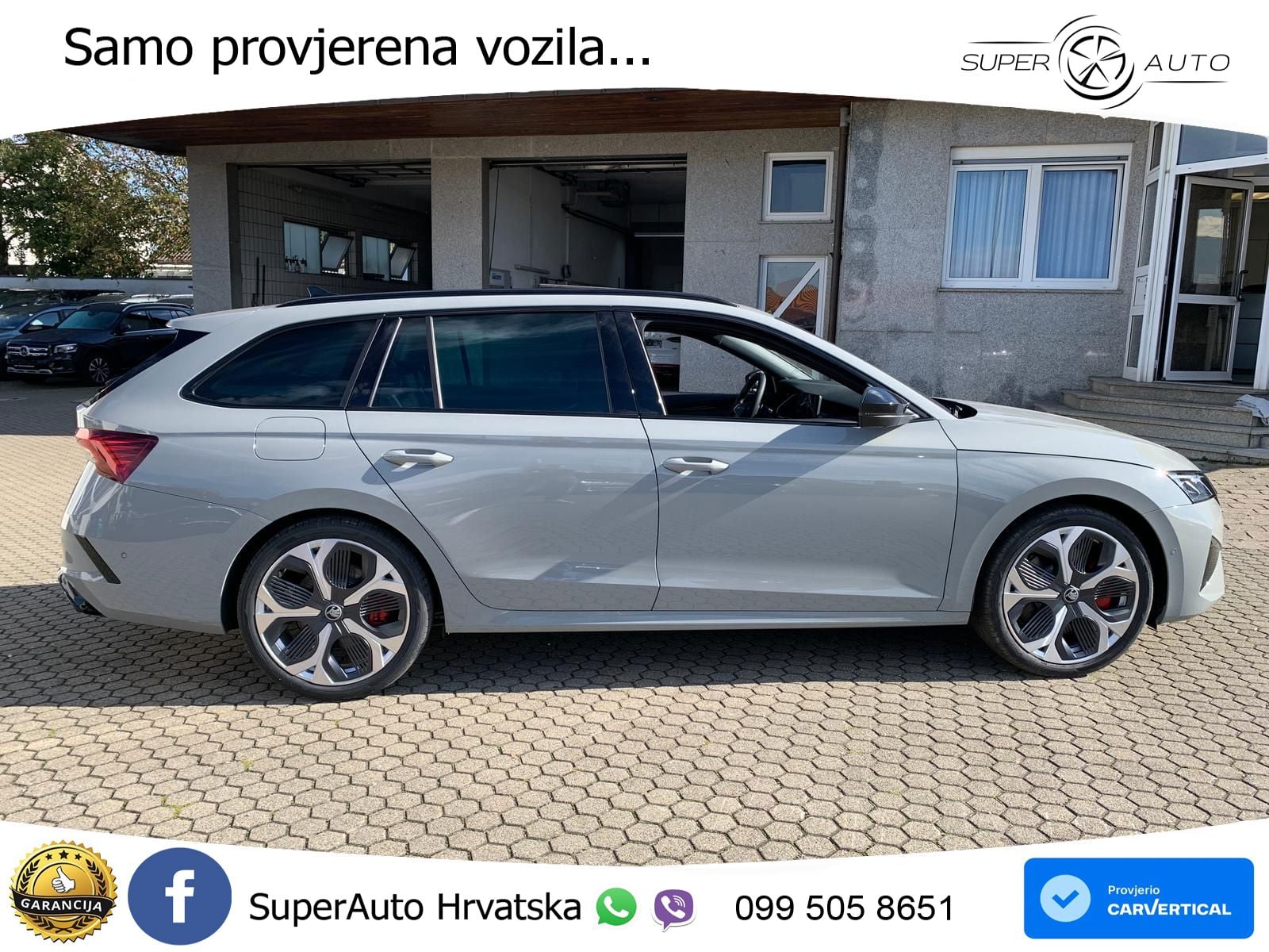 Škoda Octavia Combi RS 2.0 TSI (265 KS) DSG MATRIX+GR SJED+KAM