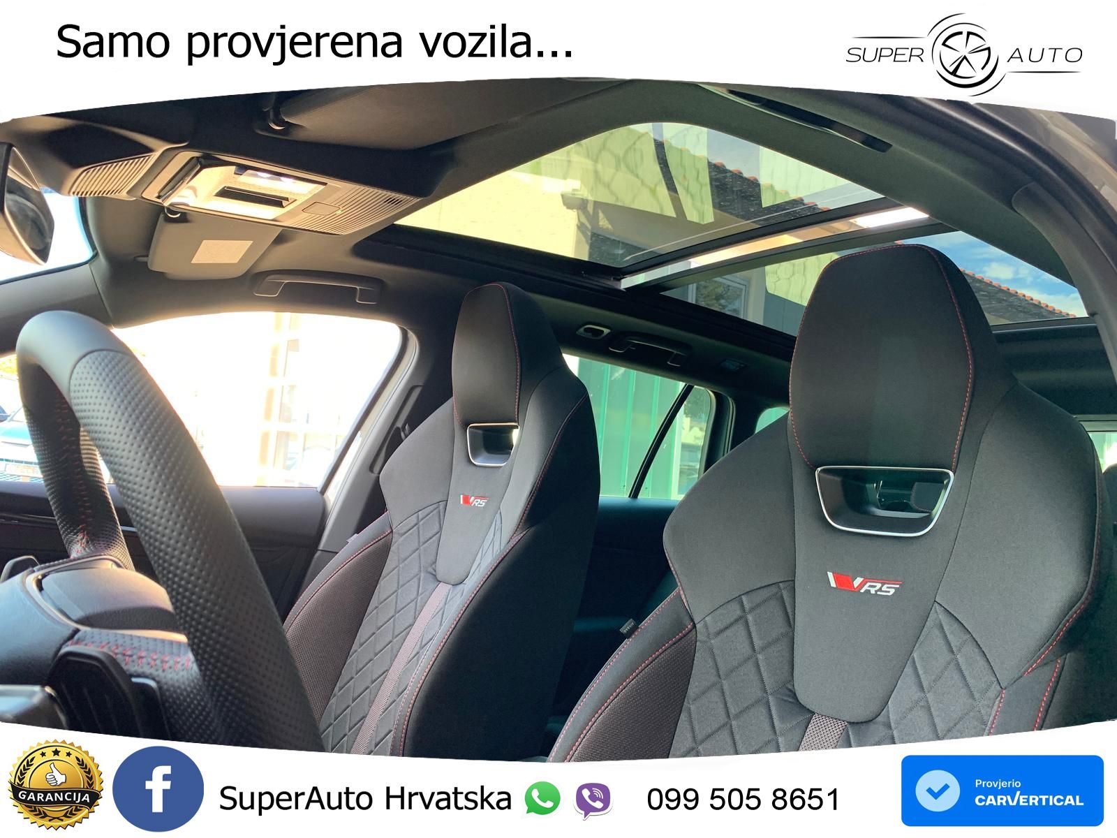 Škoda Octavia Combi RS 2.0 TSI (265 KS) DSG MATRIX+GR SJED+KAM