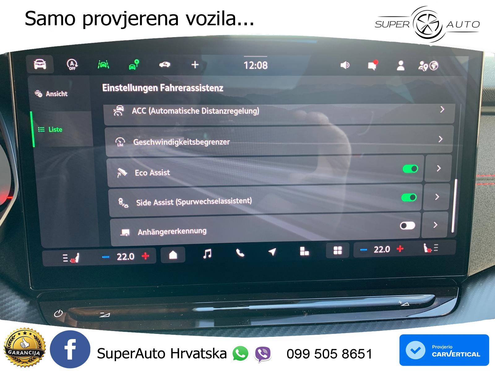 Škoda Octavia Combi RS 2.0 TSI (265 KS) DSG MATRIX+GR SJED+KAM