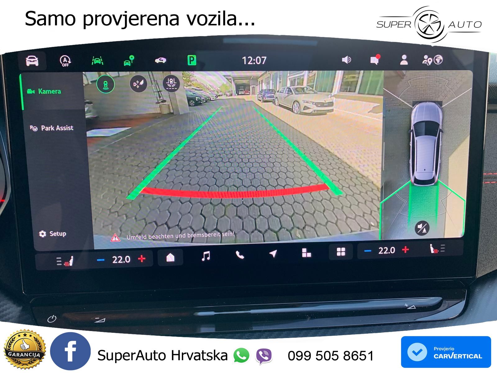Škoda Octavia Combi RS 2.0 TSI (265 KS) DSG MATRIX+GR SJED+KAM