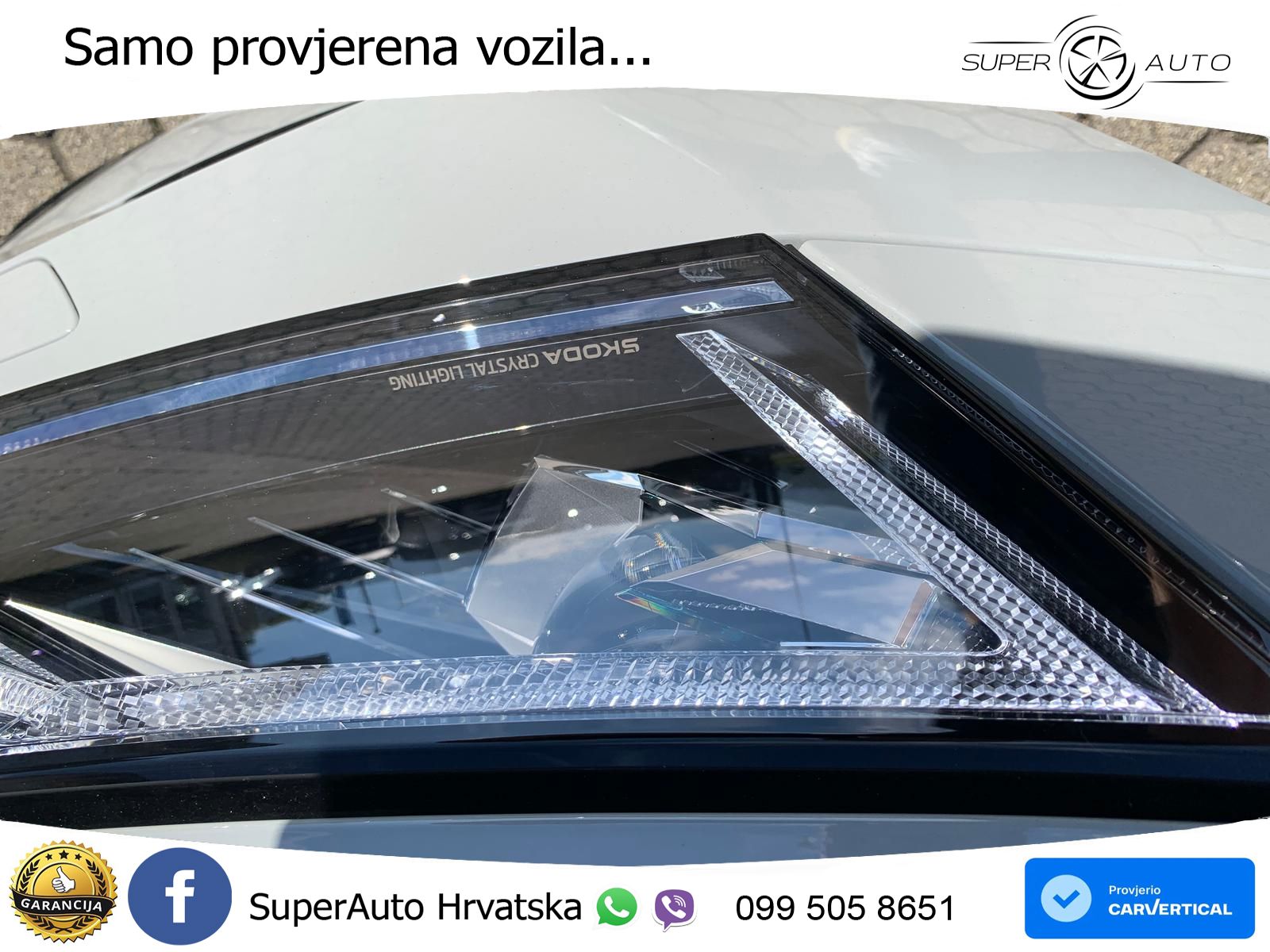 Škoda Octavia Combi RS 2.0 TSI (265 KS) DSG MATRIX+GR SJED+KAM