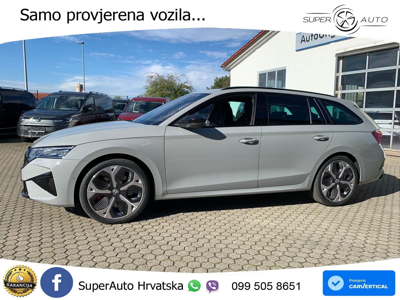 Škoda Octavia Combi RS 2.0 TSI (265 KS) DSG MATRIX+GR SJED+KAM
