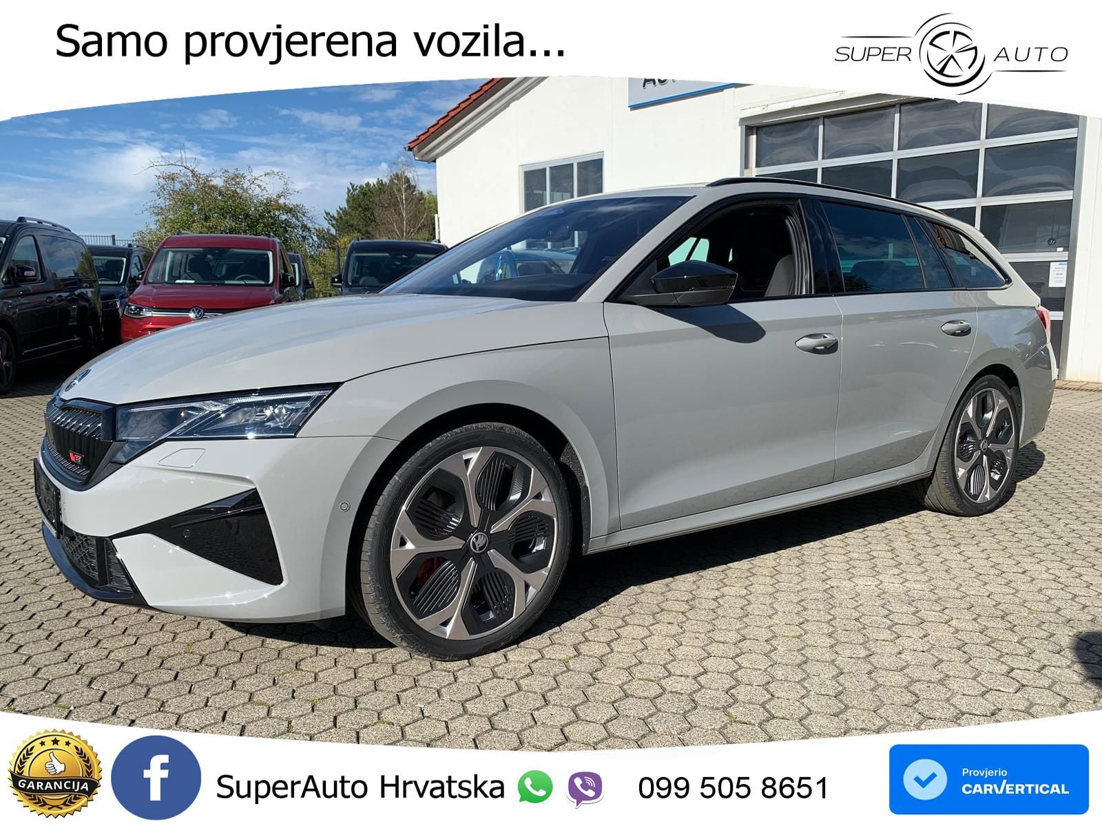 Škoda Octavia Combi RS 2.0 TSI (265 KS) DSG MATRIX+GR SJED+KAM