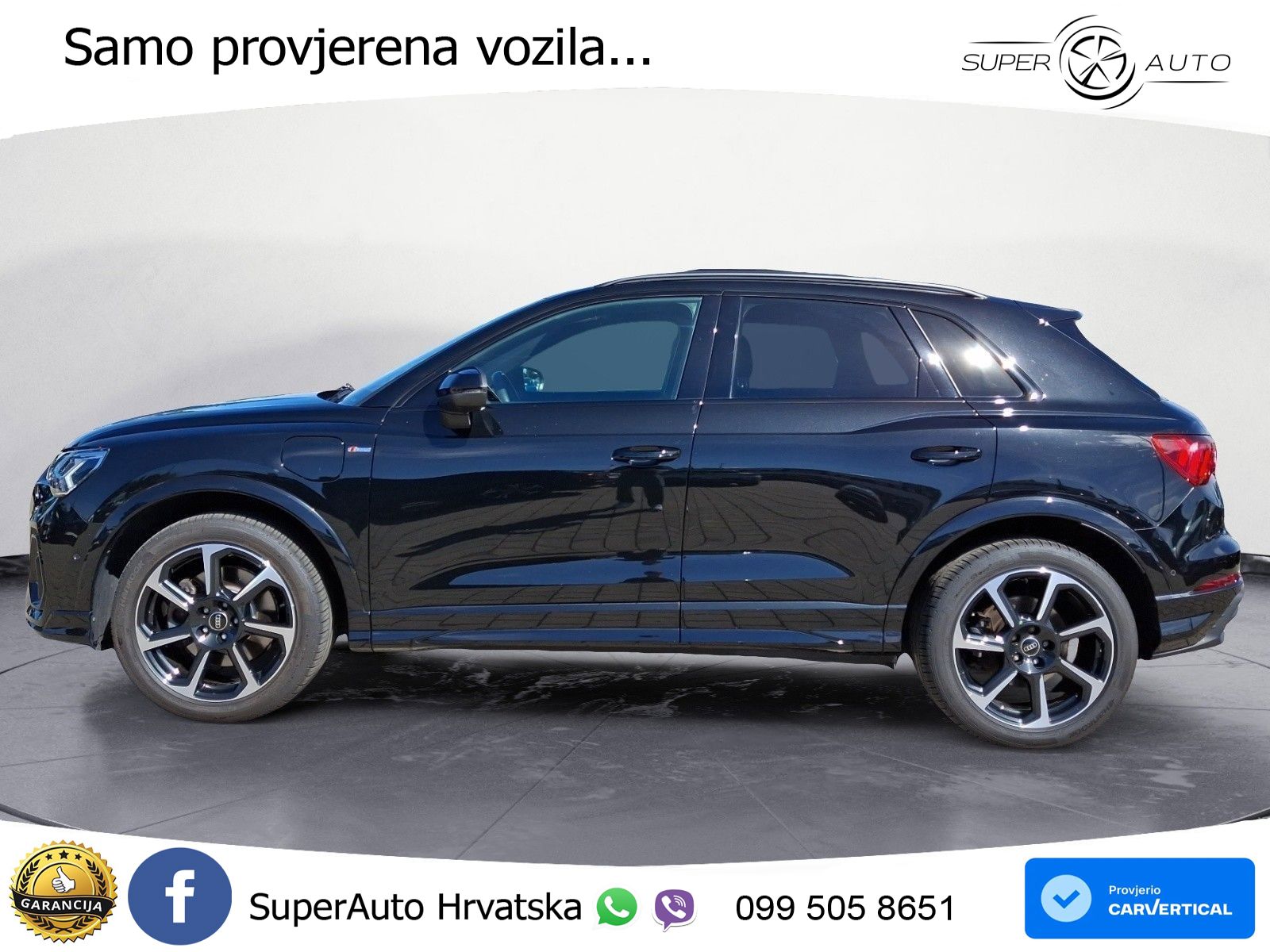Audi Q3 45 TFSIe (245 KS) S tronic S line LED+GR SJED+ACC