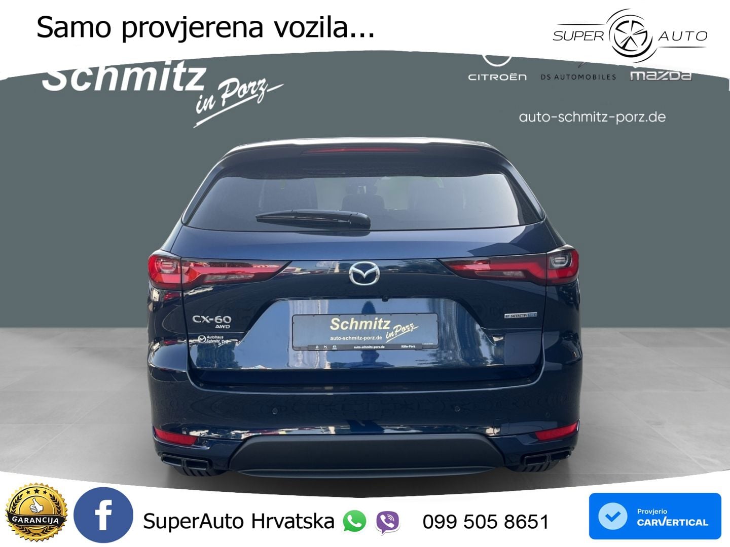 Mazda CX-60 2.5 e-Skyactiv (328 KS) AWD Automatic MATRIX+GR SJED+KAM