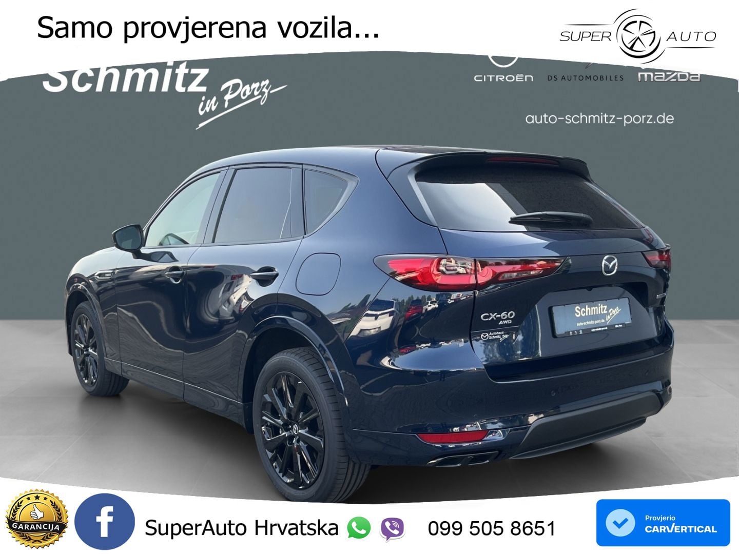 Mazda CX-60 2.5 e-Skyactiv (328 KS) AWD Automatic MATRIX+GR SJED+KAM