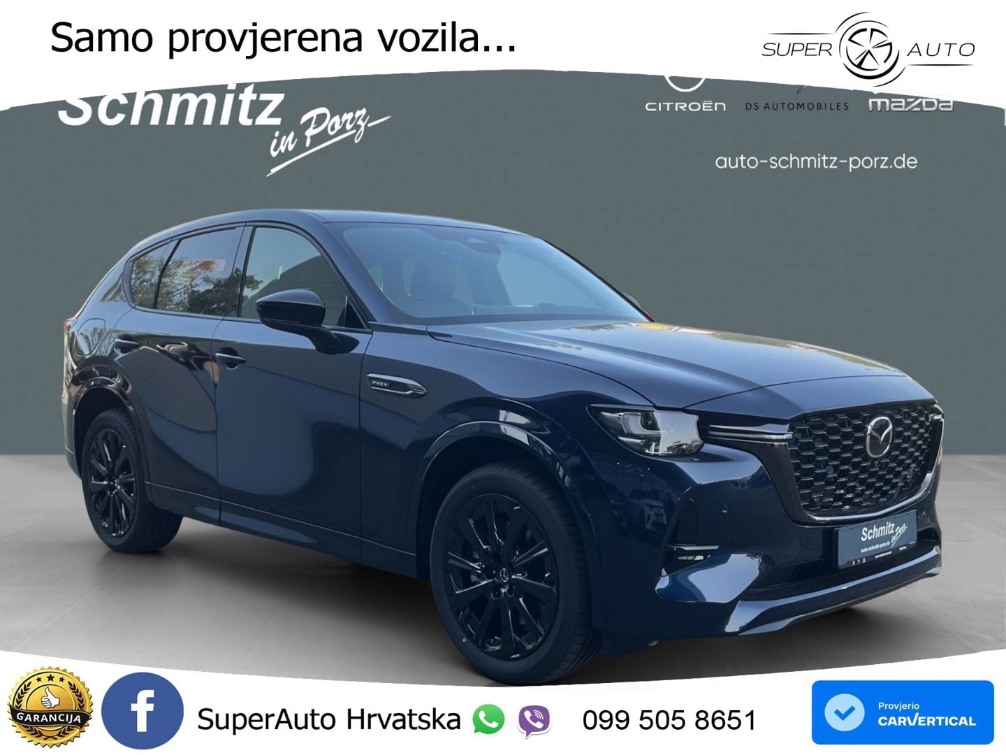 Mazda CX-60 2.5 e-Skyactiv (328 KS) AWD Automatic MATRIX+GR SJED+KAM