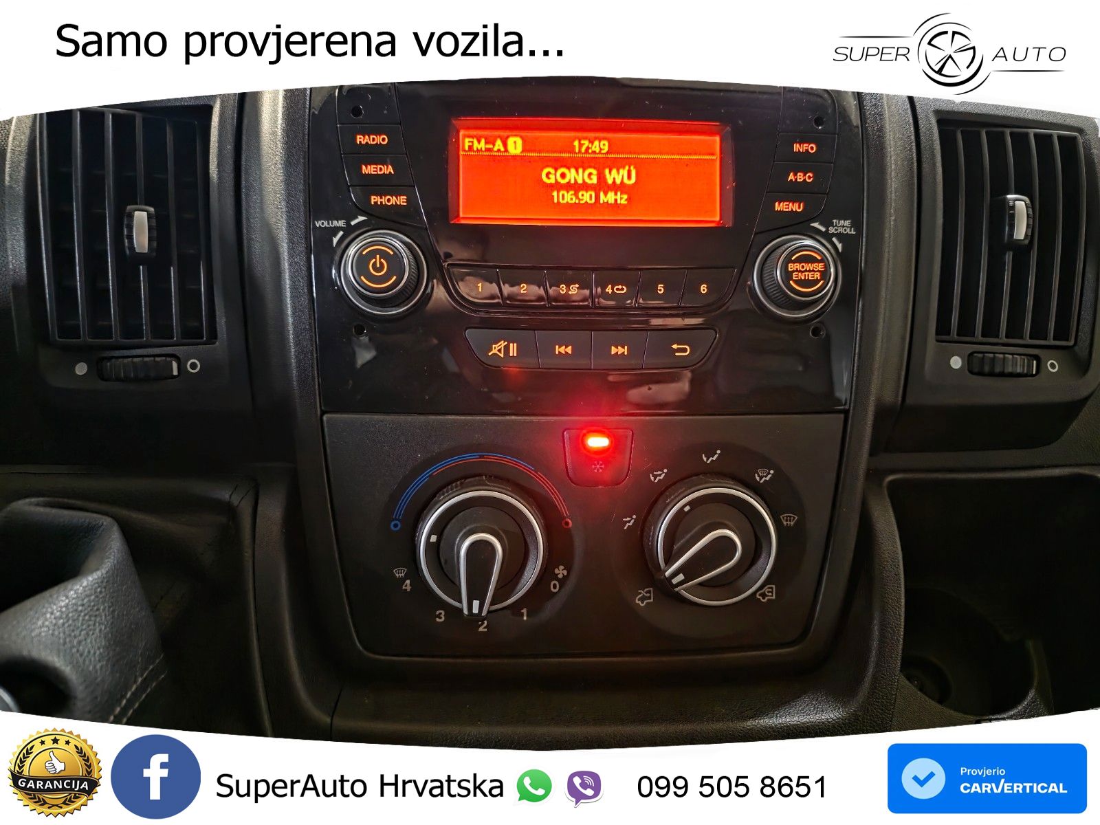 Citroën Jumper 2.2 Koffer Ladebordwand 165 KS