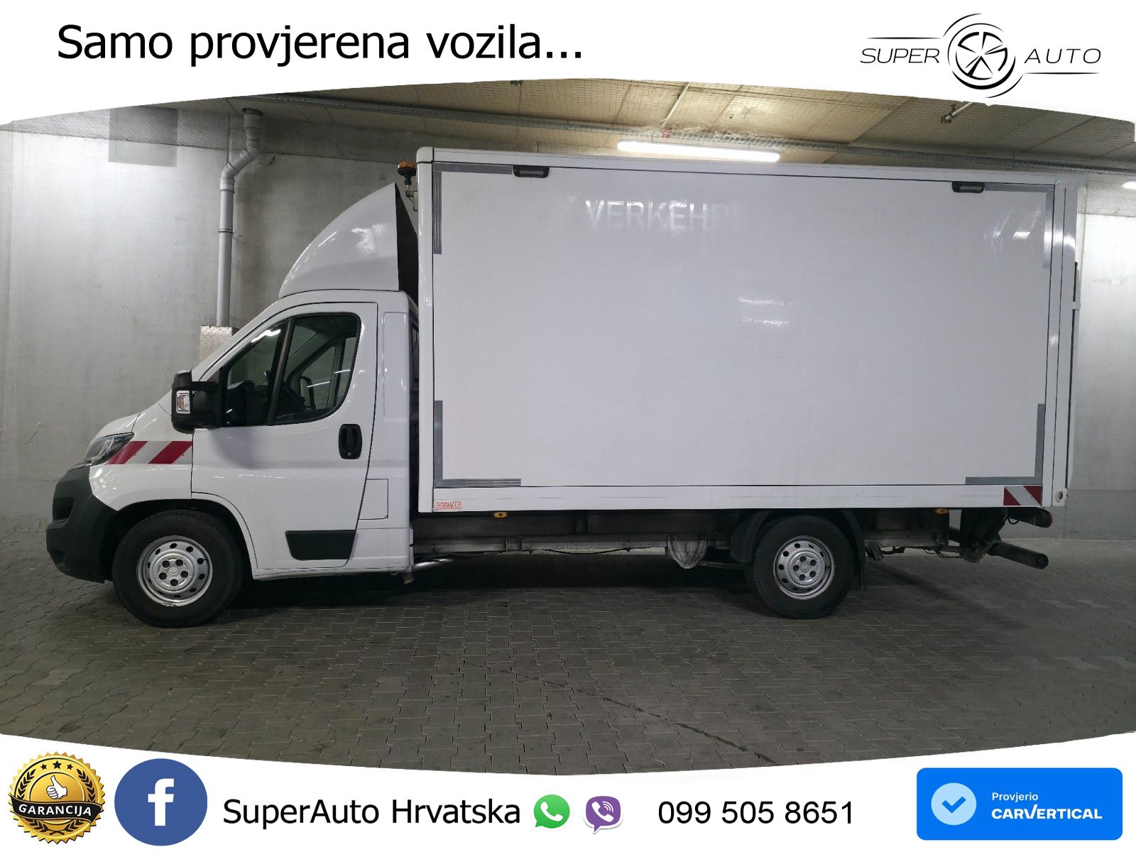Citroën Jumper 2.2 Koffer Ladebordwand 165 KS