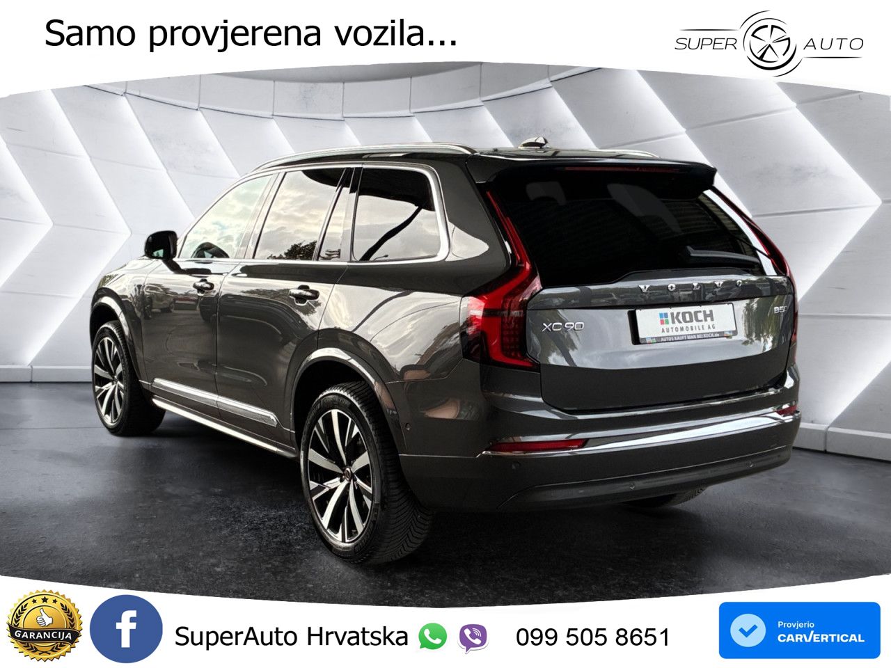 Volvo XC90 2.0 B5 AWD Automatic LED+GR SJED+ACC