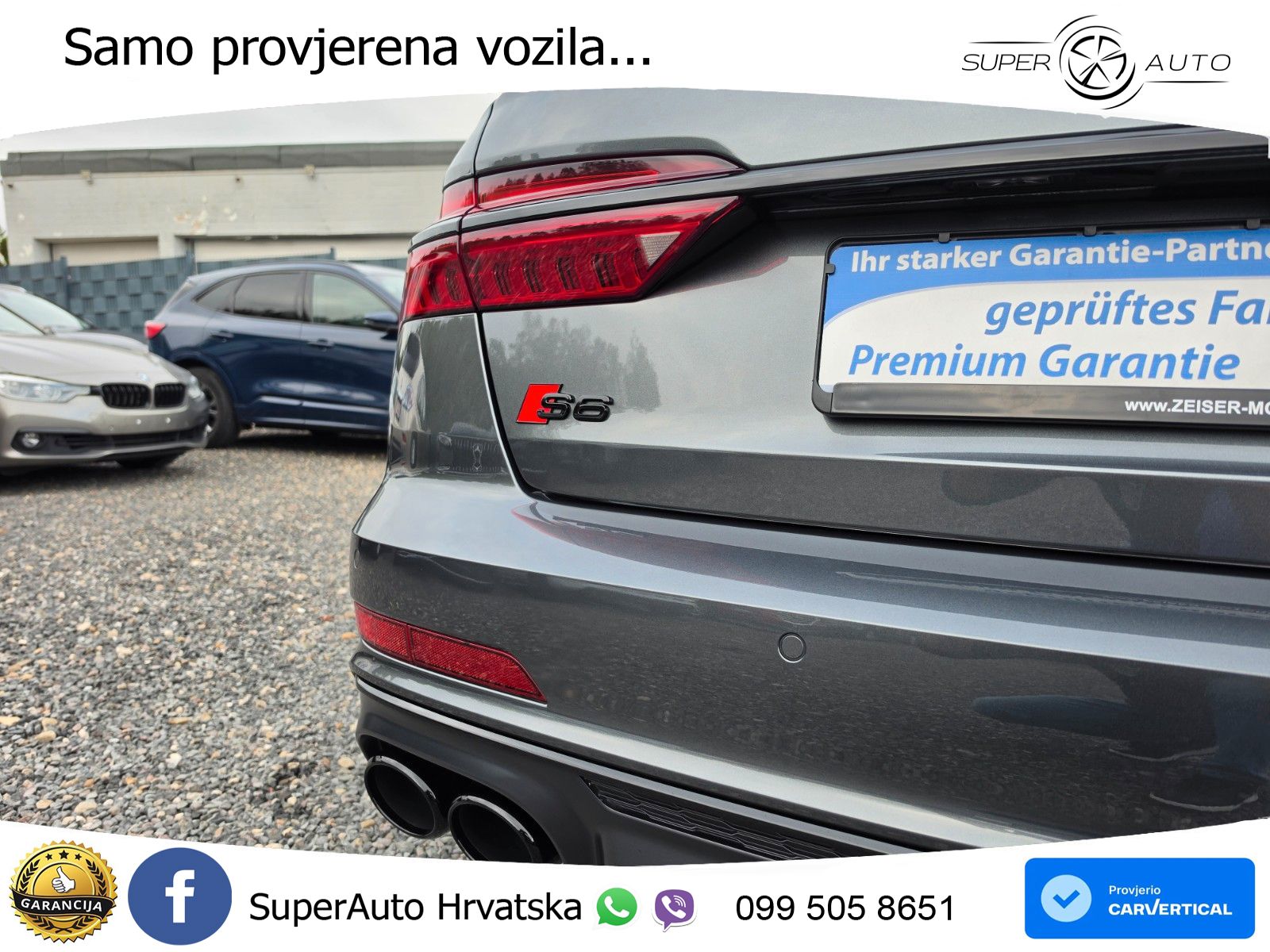 Audi A6 50 TDI V6 (286 KS) quattro tiptronic S line LED+GR SJED+ACC