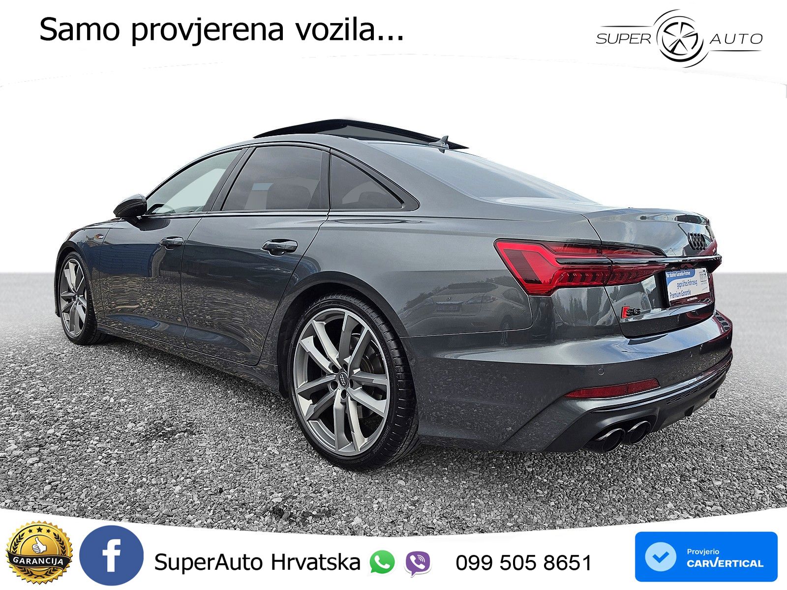 Audi A6 50 TDI V6 (286 KS) quattro tiptronic S line LED+GR SJED+ACC