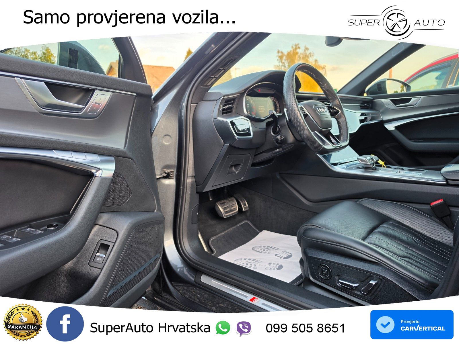 Audi A6 50 TDI V6 (286 KS) quattro tiptronic S line LED+GR SJED+ACC