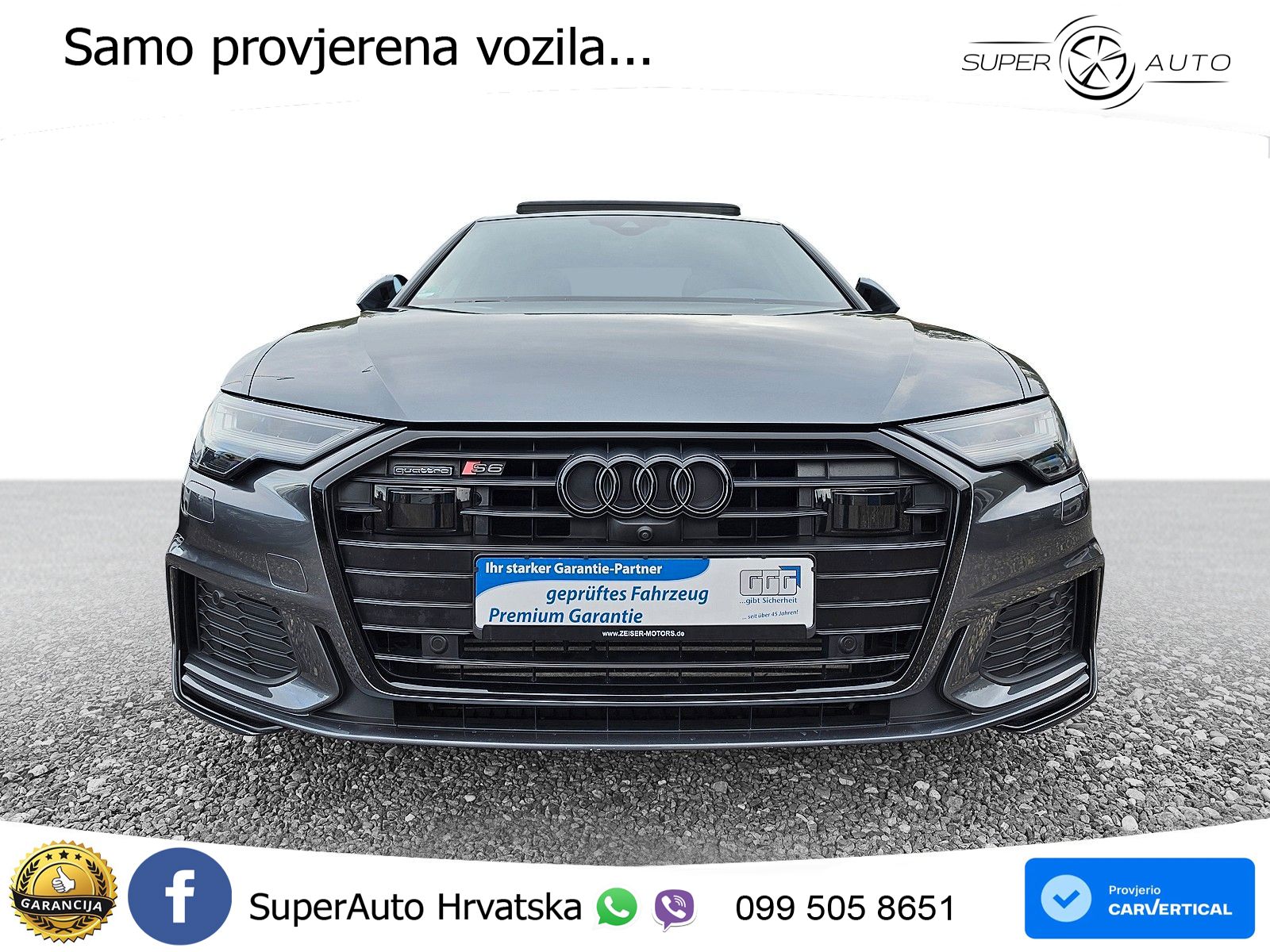 Audi A6 50 TDI V6 (286 KS) quattro tiptronic S line LED+GR SJED+ACC
