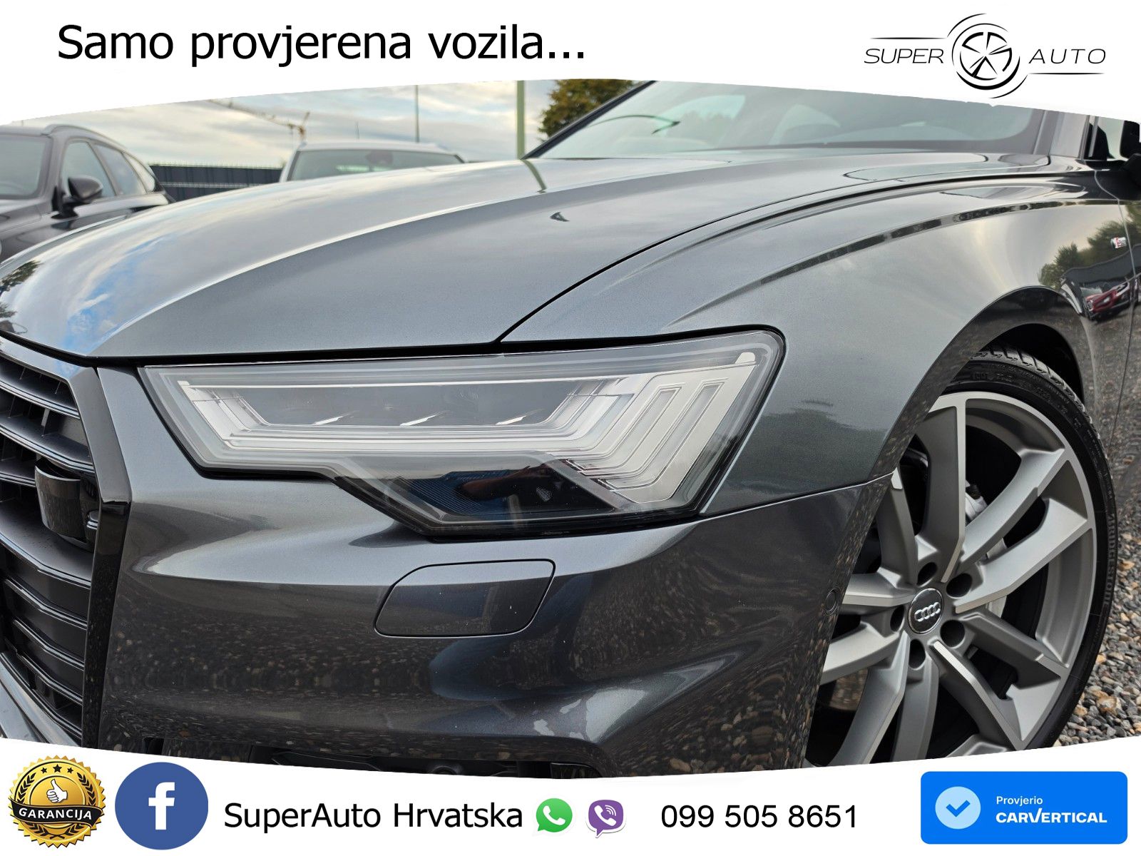 Audi A6 50 TDI V6 (286 KS) quattro tiptronic S line LED+GR SJED+ACC