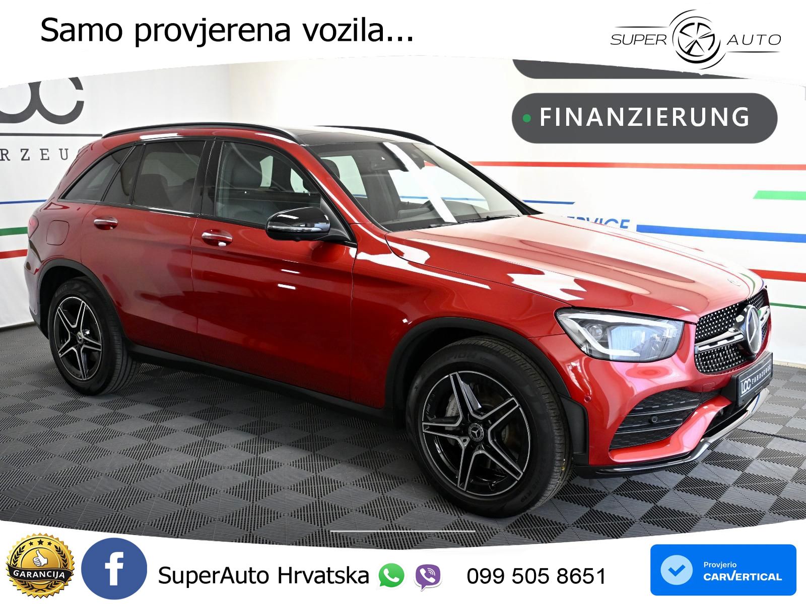 Mercedes GLC 300 (258 KS) 4MATIC 9G-TRONIC AMG ACC+GR SJED+360+PANO