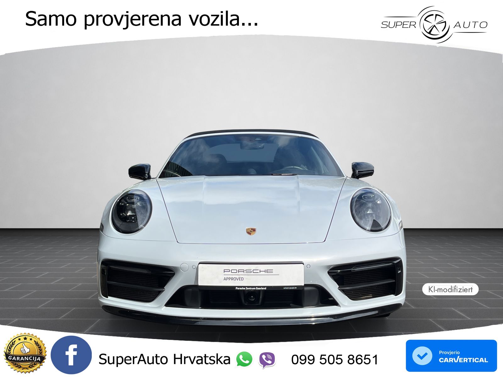 Porsche 911 Targa 4 GTS 3.0 (480 KS) PDK MATRIX+GR SJED+KAM