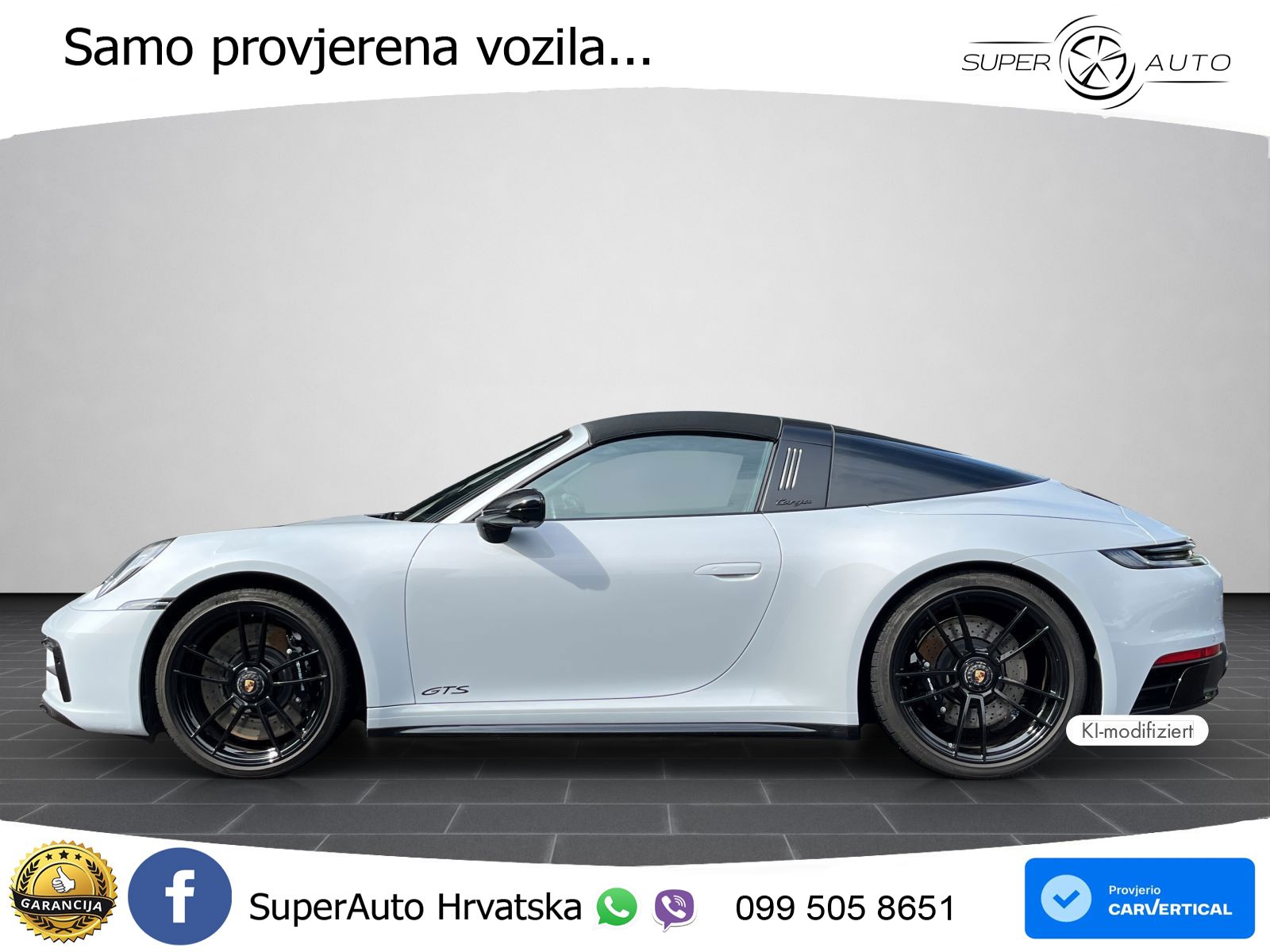 Porsche 911 Targa 4 GTS 3.0 (480 KS) PDK MATRIX+GR SJED+KAM