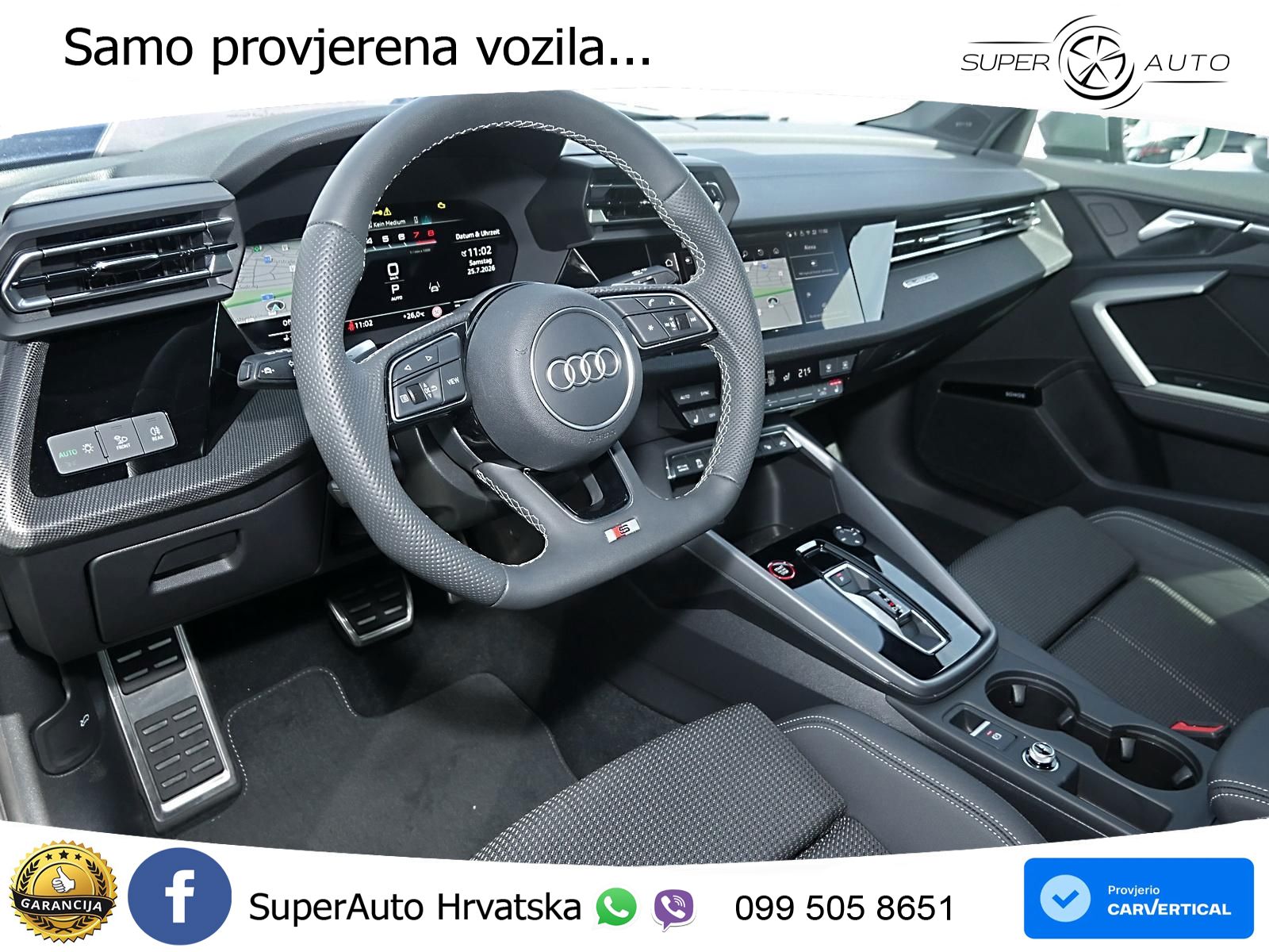 Audi S3 Limuzina 2.0 TFSI (333 KS) quattro S tronic LED+ACC