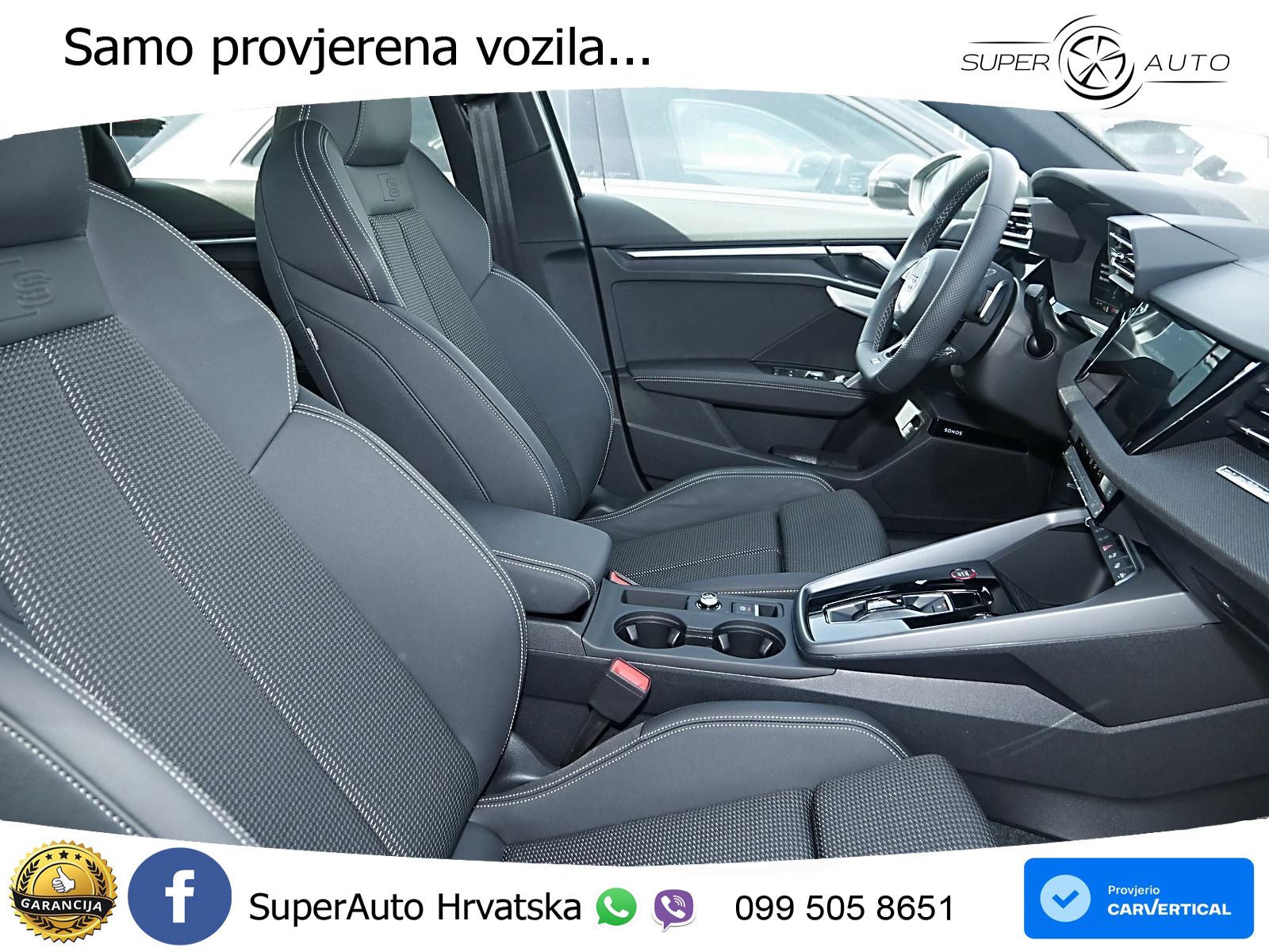 Audi S3 Limuzina 2.0 TFSI (333 KS) quattro S tronic LED+ACC