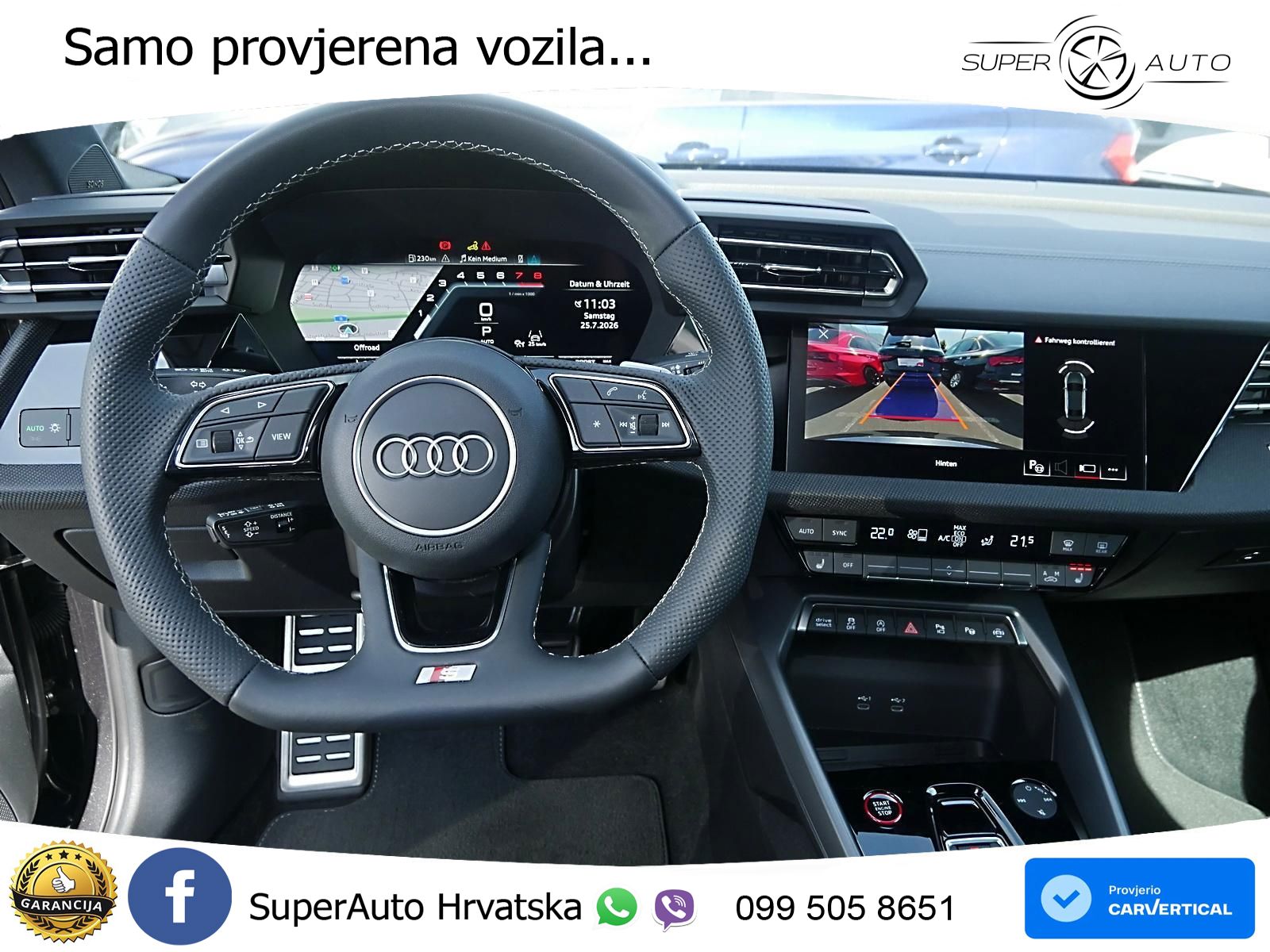 Audi S3 Limuzina 2.0 TFSI (333 KS) quattro S tronic LED+ACC