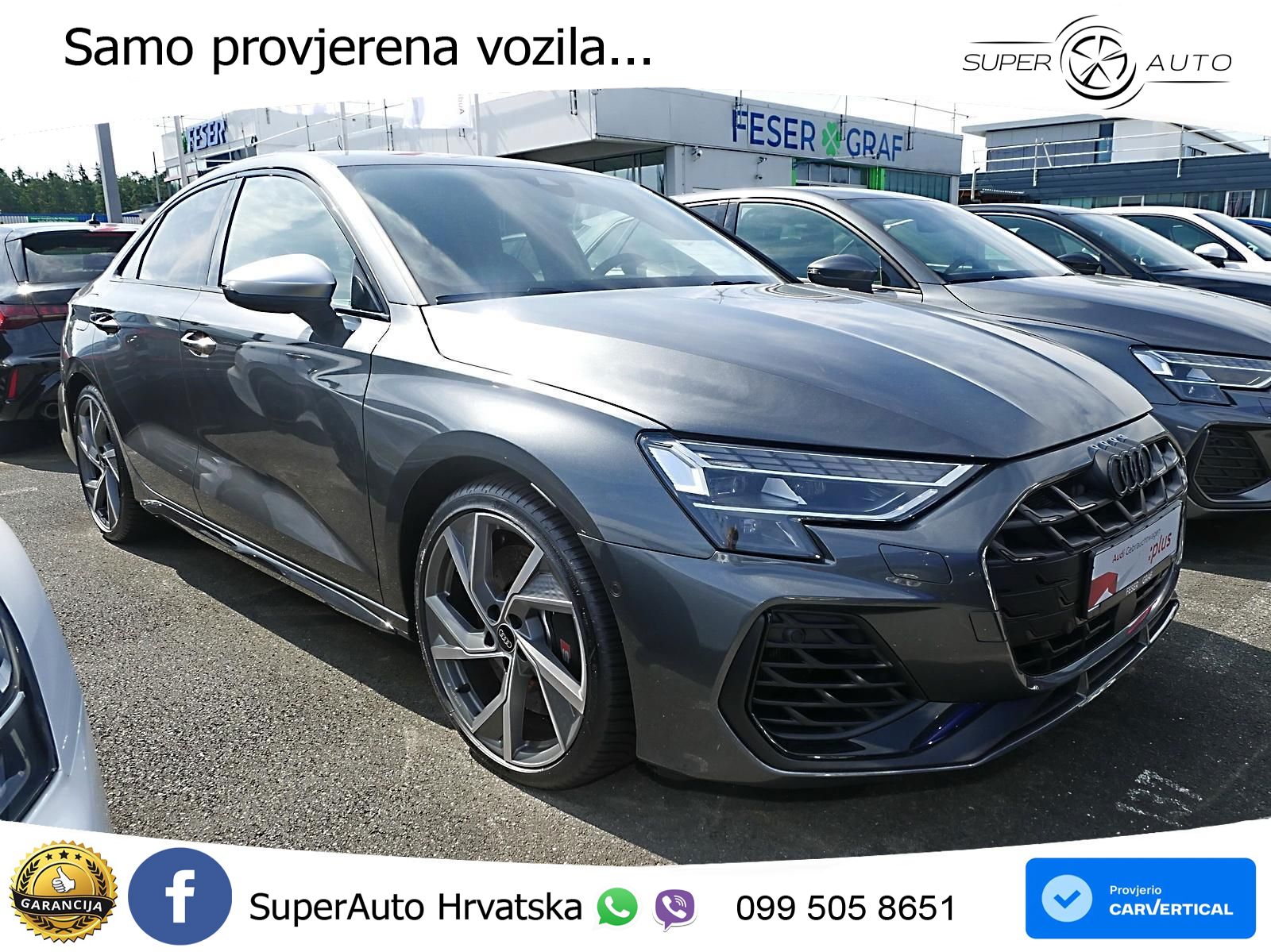 Audi S3 Limuzina 2.0 TFSI (333 KS) quattro S tronic LED+ACC