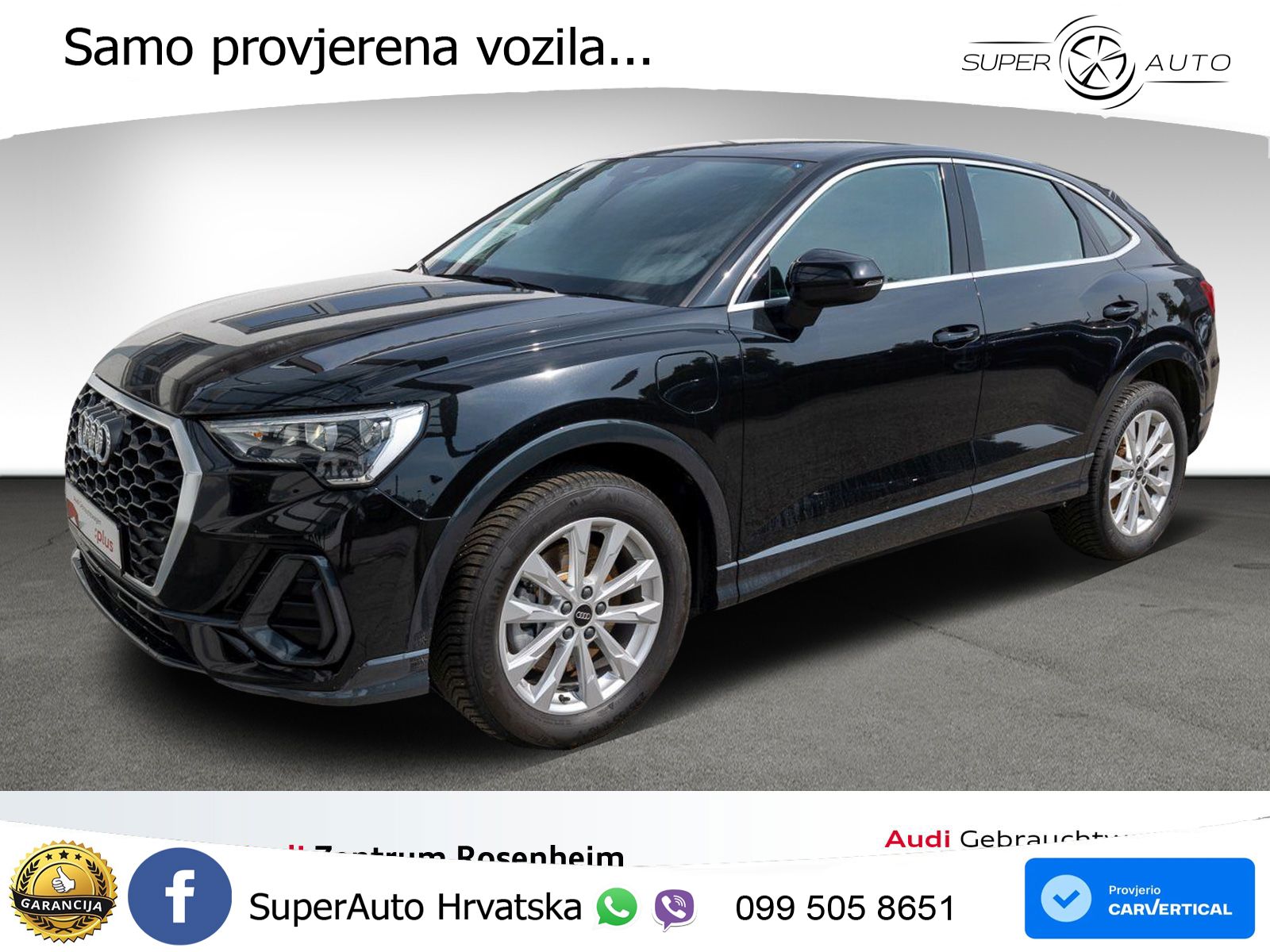 Audi Q3 Sportback 45 TFSIe (245 KS) S tronic