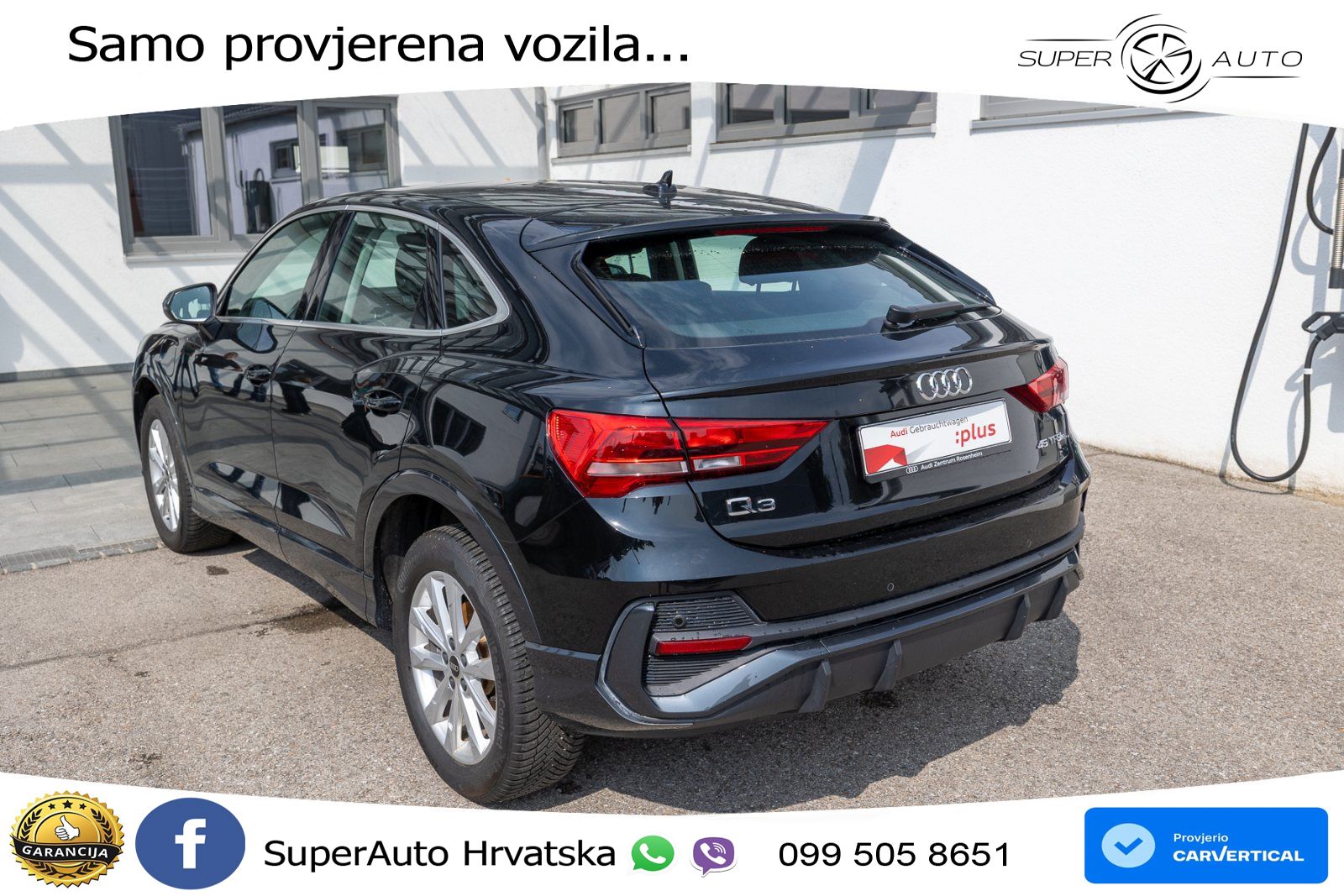 Audi Q3 Sportback 45 TFSIe (245 KS) S tronic