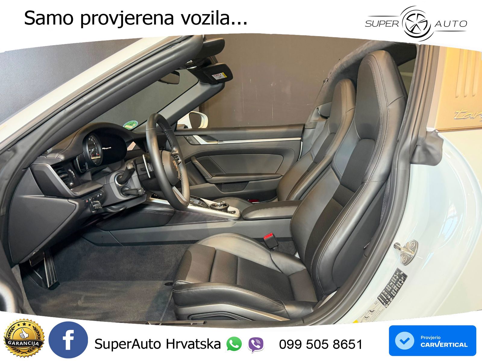 Porsche 911 Targa 4S 3.0 (450 KS) PDK ZRAČNI+ACC+GR SJED+KAM