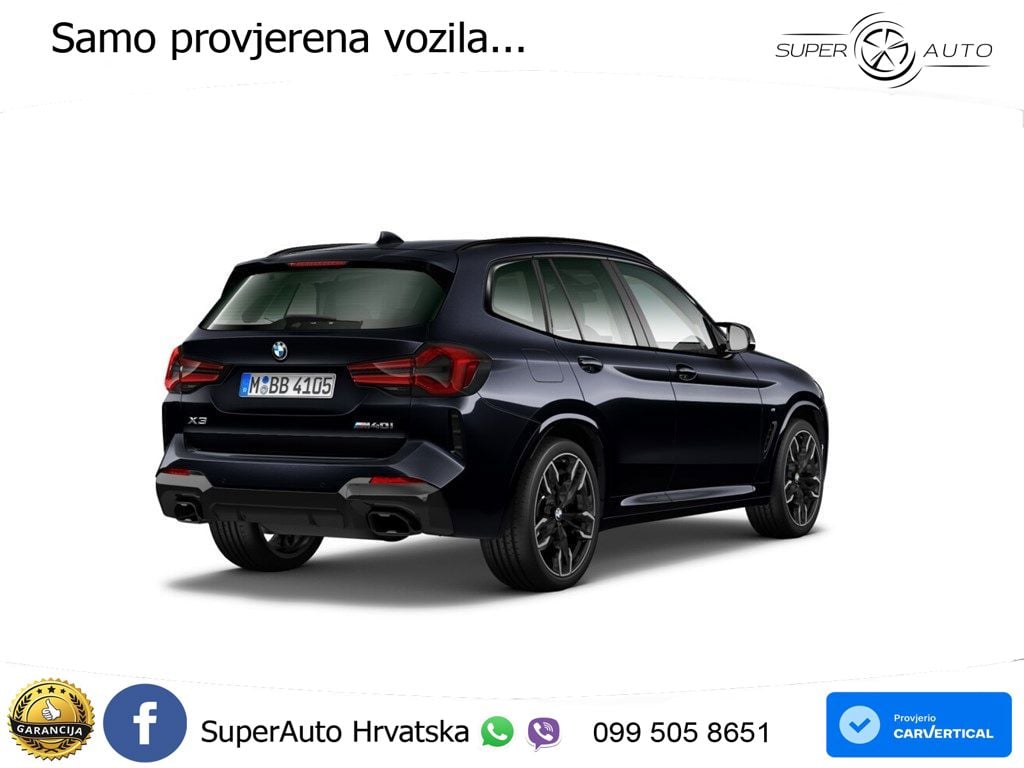 BMW X3 M40i xDrive Steptronic LED+GR SJED+ACC