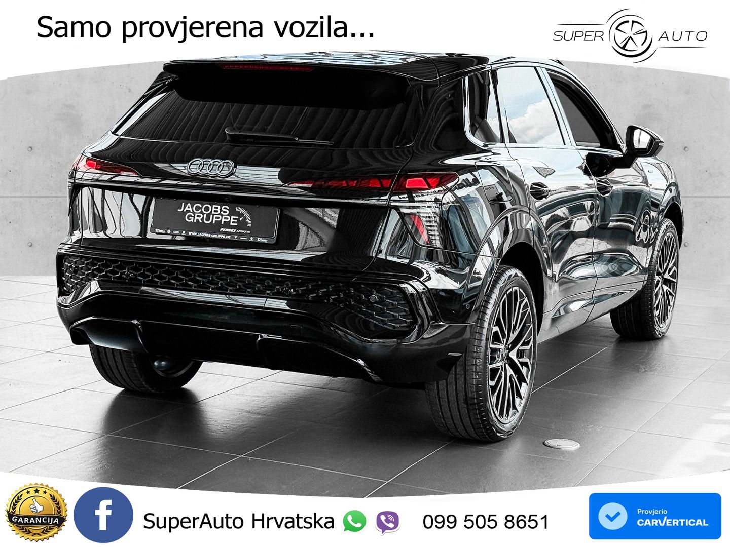 Audi Q3 1.5 TFSIe (272 KS) S tronic MATRIX+GR SJED+KAM