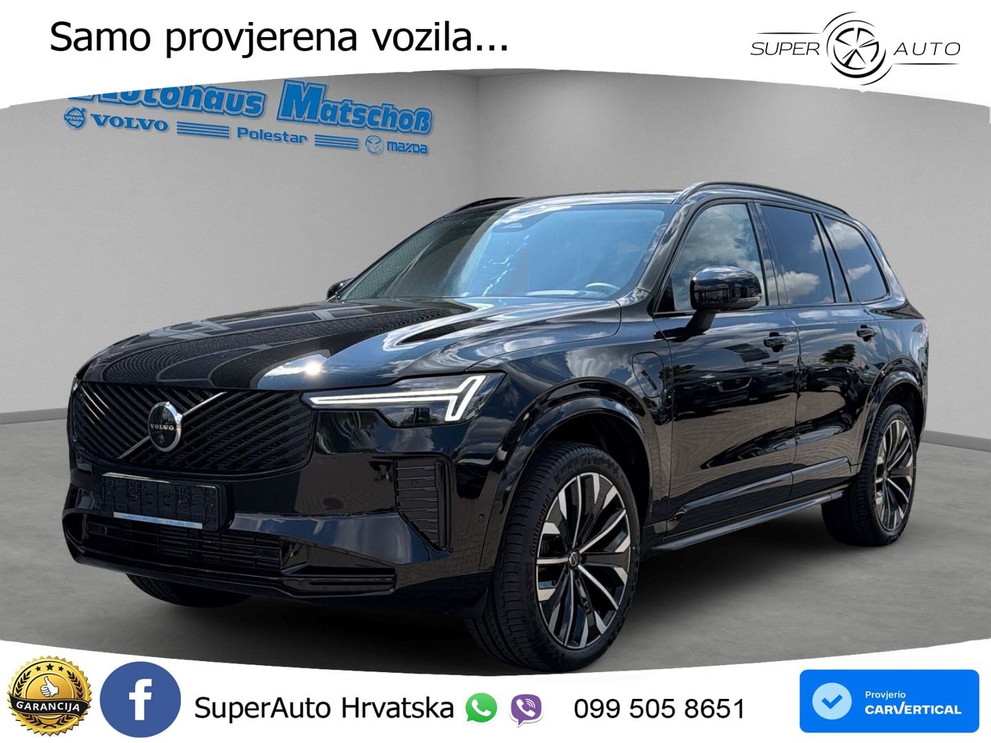 Volvo XC90 2.0 T8 AWD Automatic ACC+HEAD+4xGR SJED+360+PANO