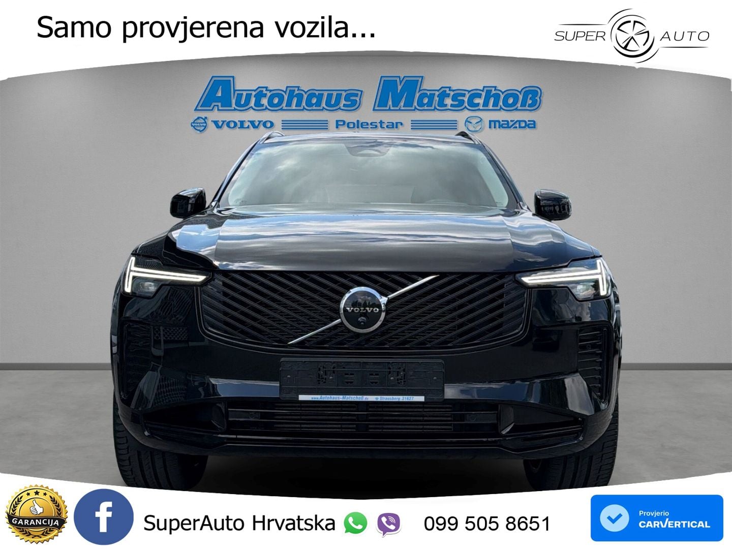 Volvo XC90 2.0 T8 AWD Automatic ACC+HEAD+4xGR SJED+360+PANO