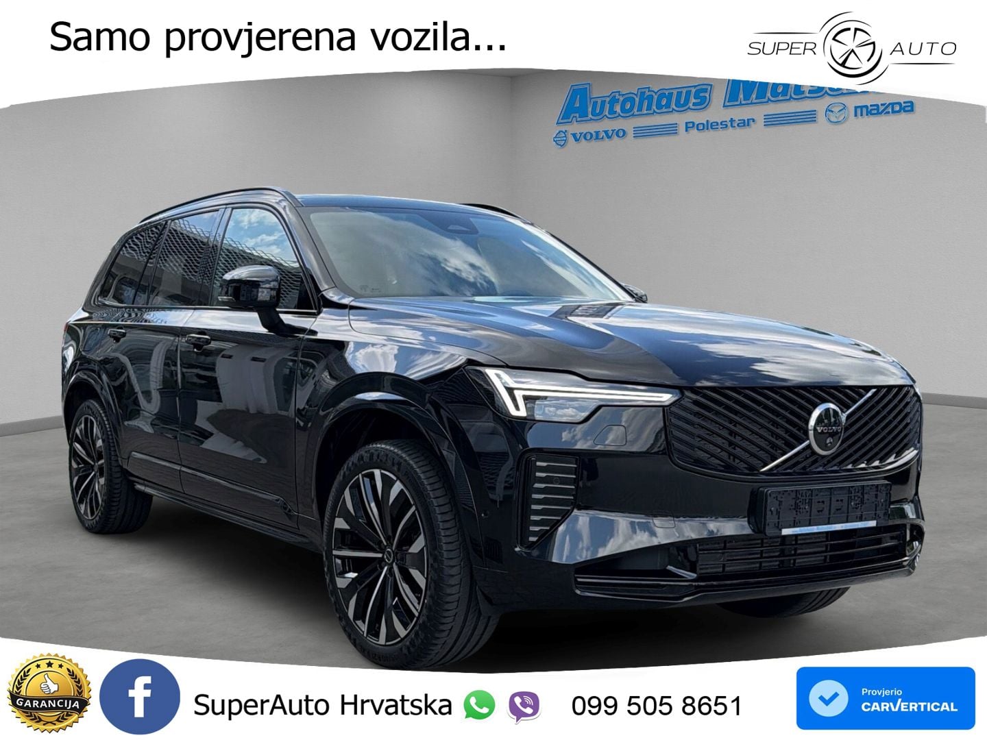 Volvo XC90 2.0 T8 AWD Automatic ACC+HEAD+4xGR SJED+360+PANO