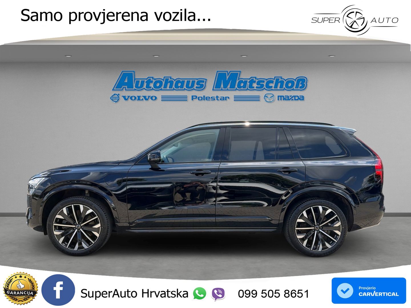 Volvo XC90 2.0 T8 AWD Automatic ACC+HEAD+4xGR SJED+360+PANO