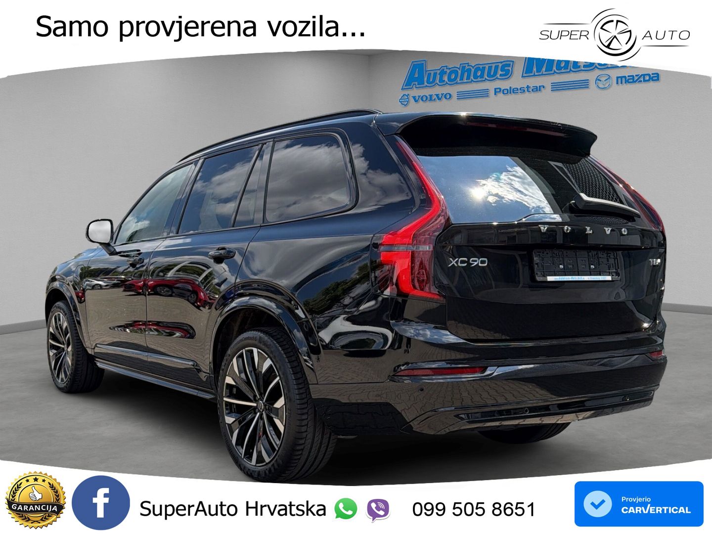Volvo XC90 2.0 T8 AWD Automatic ACC+HEAD+4xGR SJED+360+PANO