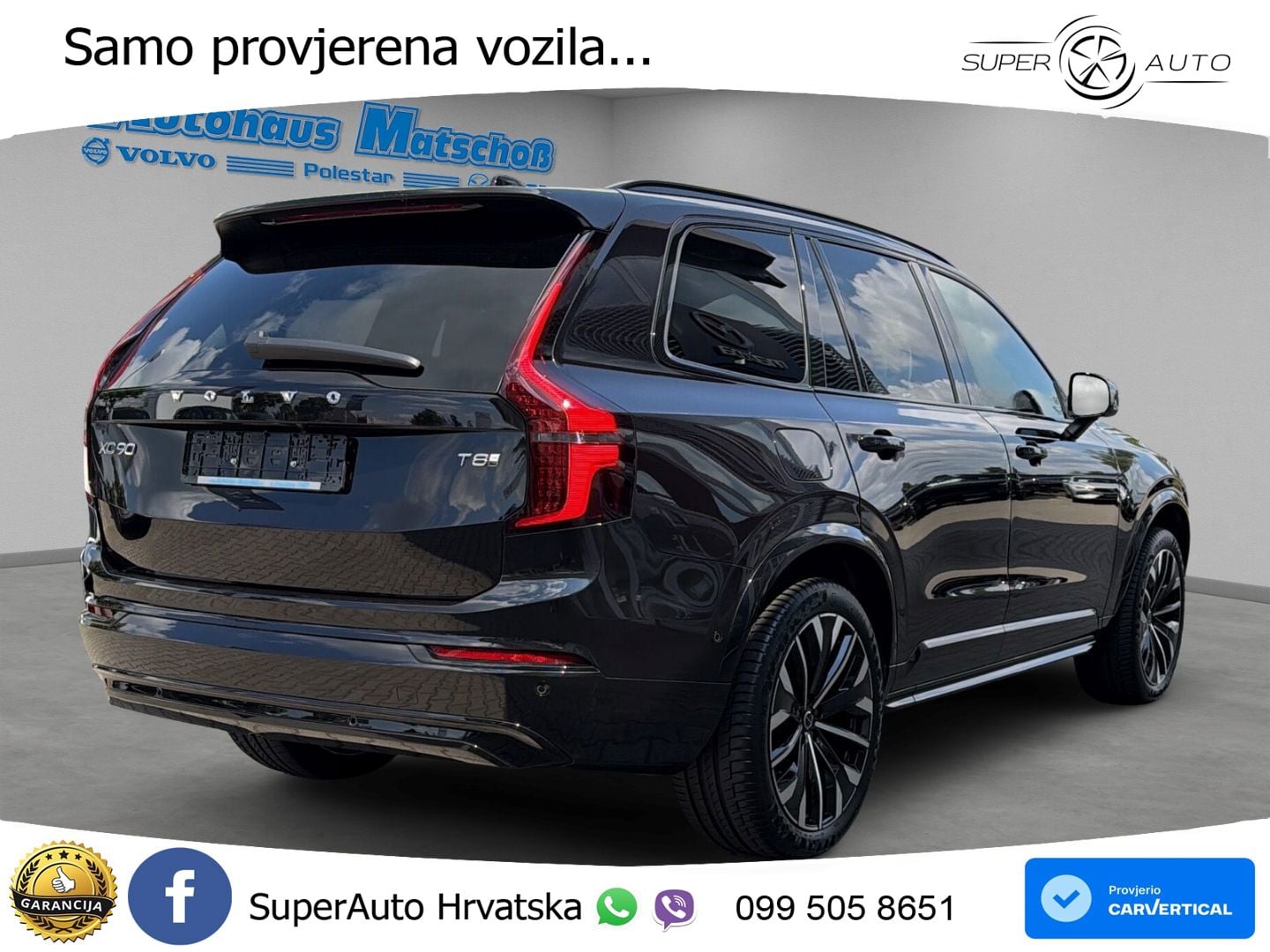 Volvo XC90 2.0 T8 AWD Automatic ACC+HEAD+4xGR SJED+360+PANO