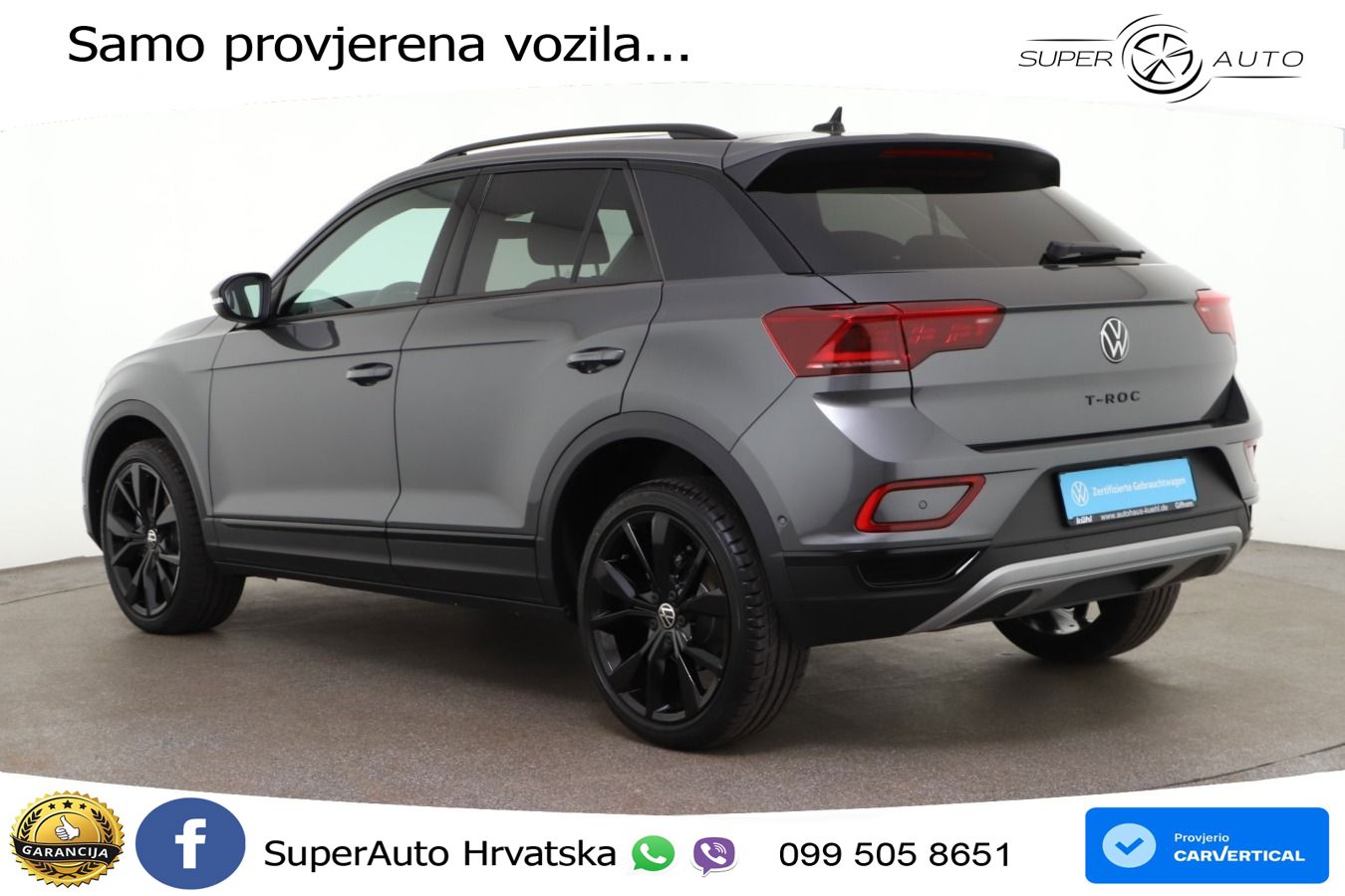 Volkswagen T-Roc 1.5 TSI (150 KS) DSG LED+GR SJED+ACC
