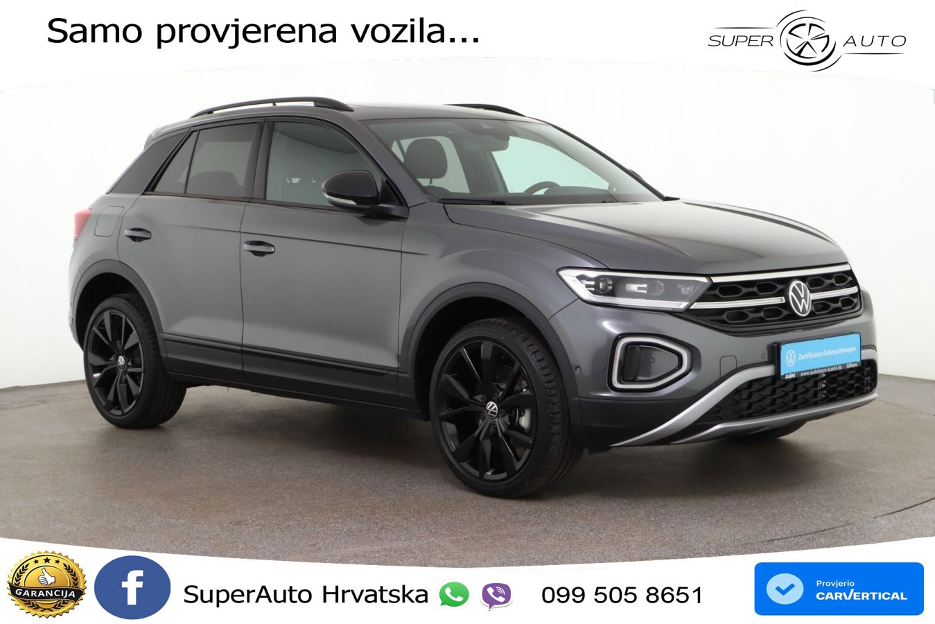 Volkswagen T-Roc 1.5 TSI (150 KS) DSG LED+GR SJED+ACC
