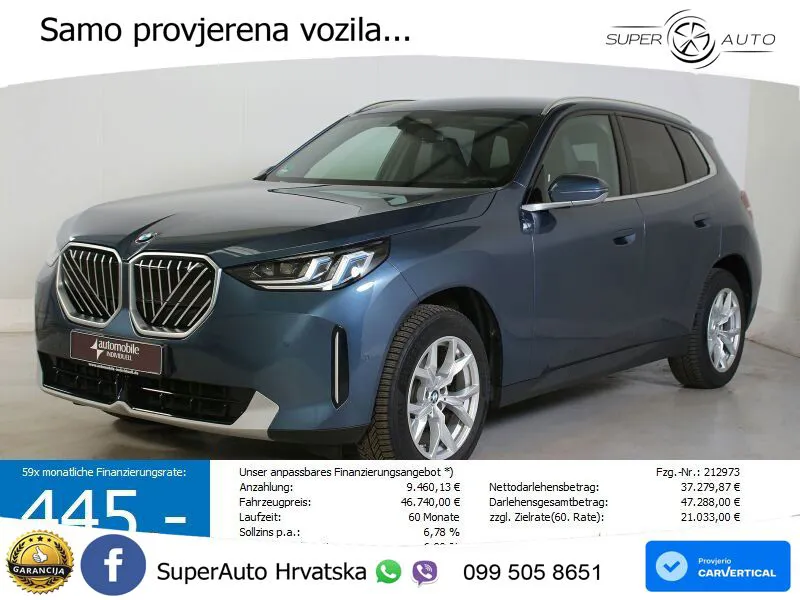 BMW X3 20d xDrive Steptronic LED+GR SJED+ACC