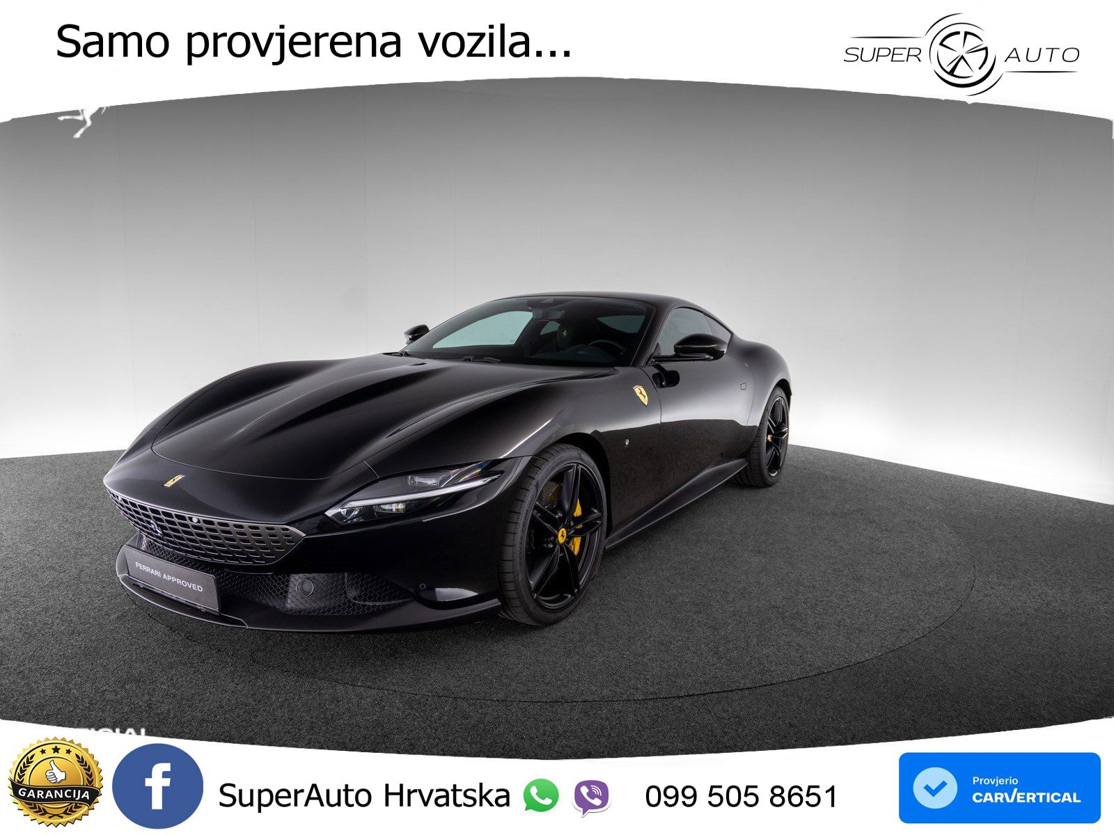 Ferrari Roma Spider 3.9 V8 (620 KS) F1 DCT
