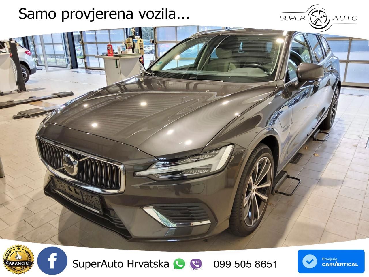 Volvo V60 2.0 T6 AWD Geartronic LED+GR SJED+ACC
