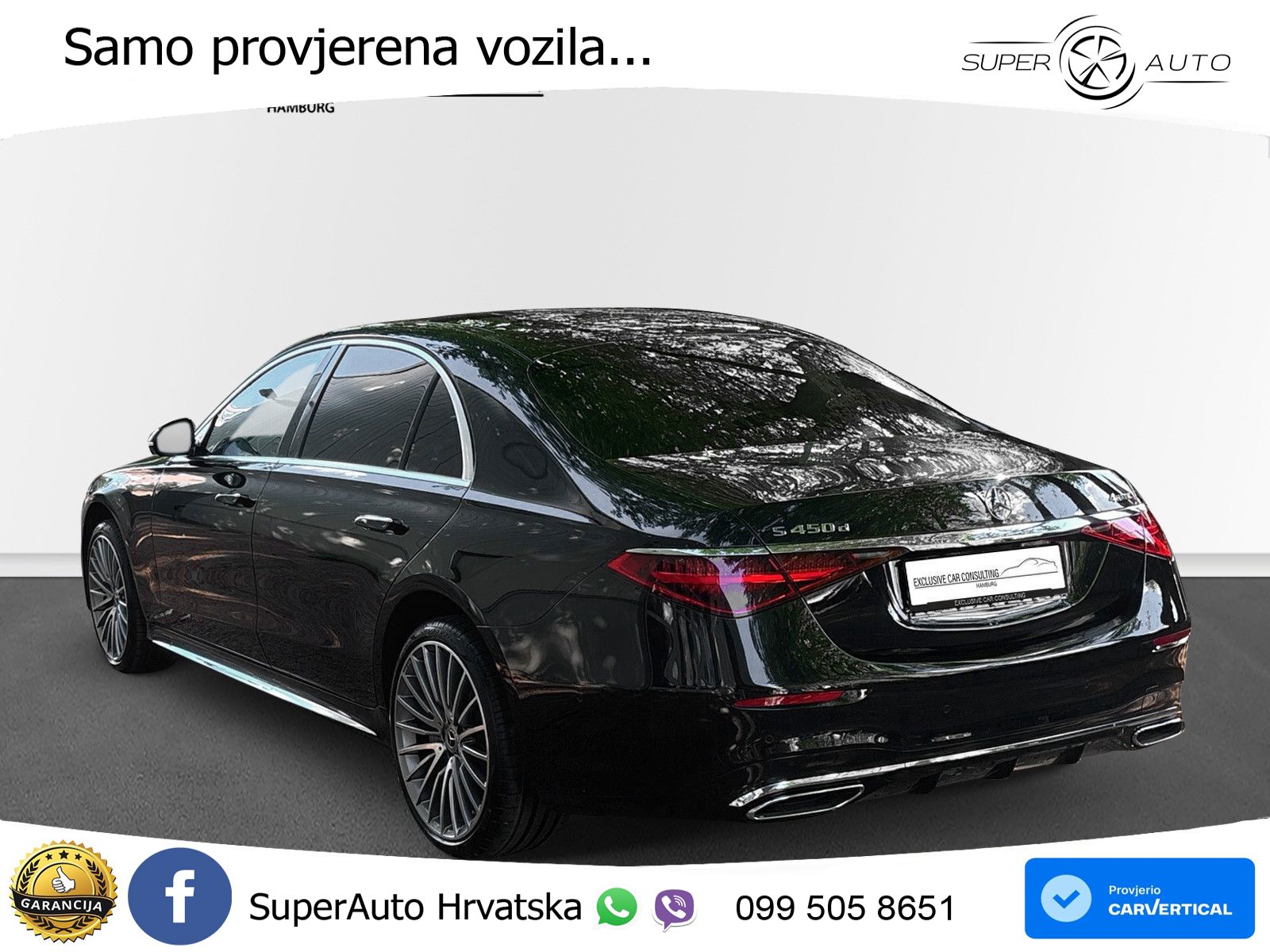 Mercedes S 450d (367 KS) EQ Boost 4MATIC 9G-TRONIC AMG LED+GR SJED+ACC