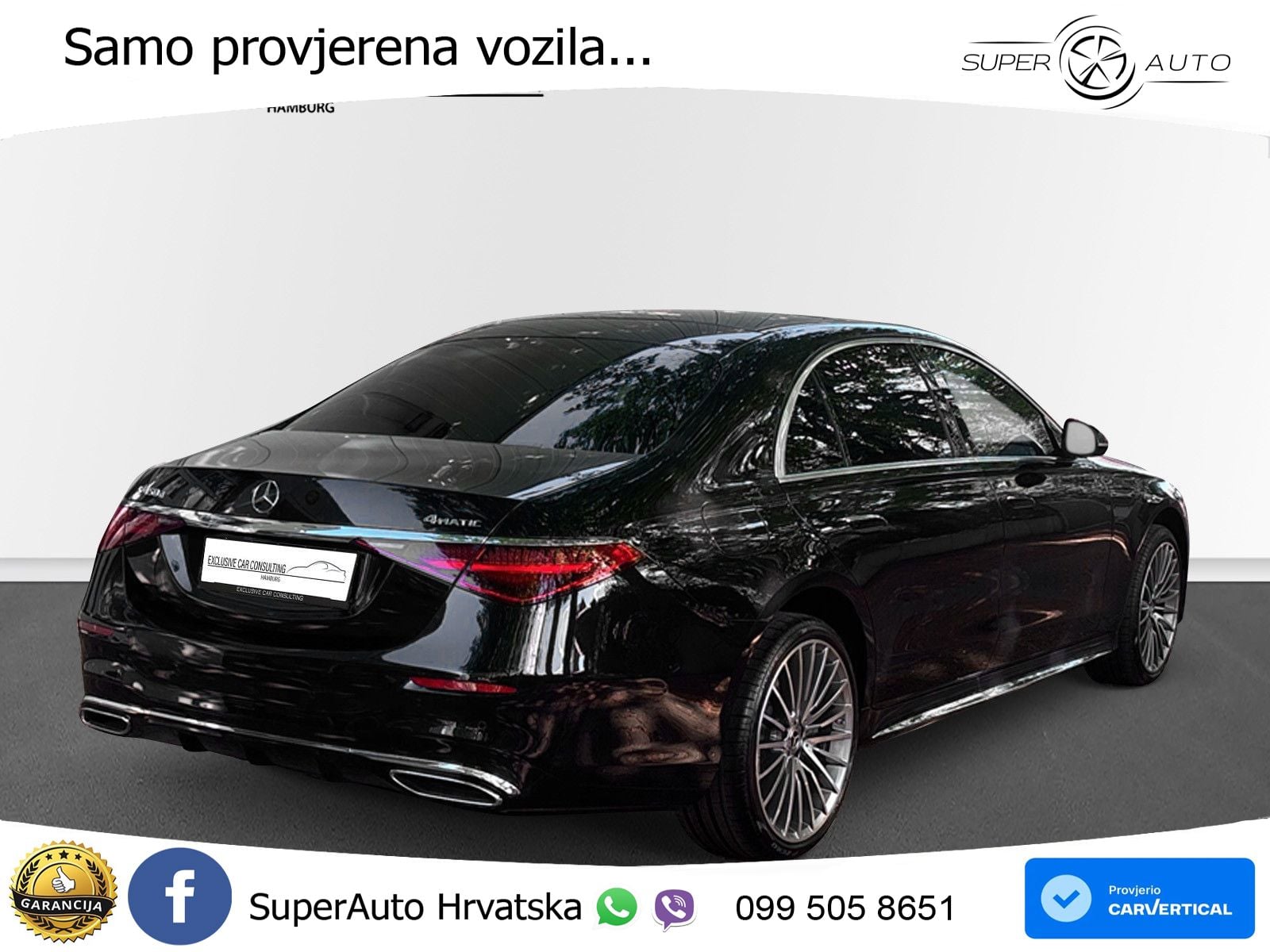 Mercedes S 450d (367 KS) EQ Boost 4MATIC 9G-TRONIC AMG LED+GR SJED+ACC